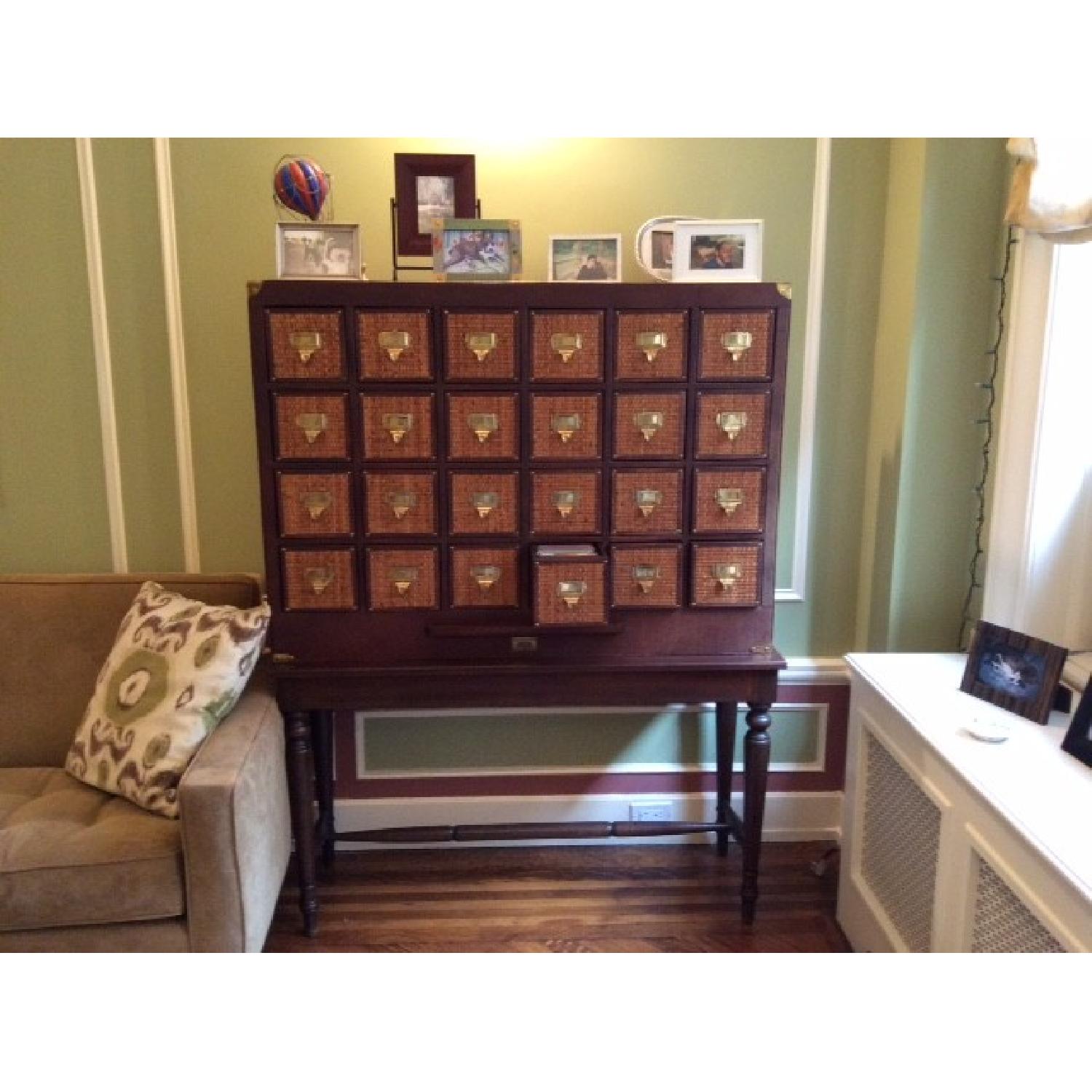 CD Storage Unit + Console Table - AptDeco