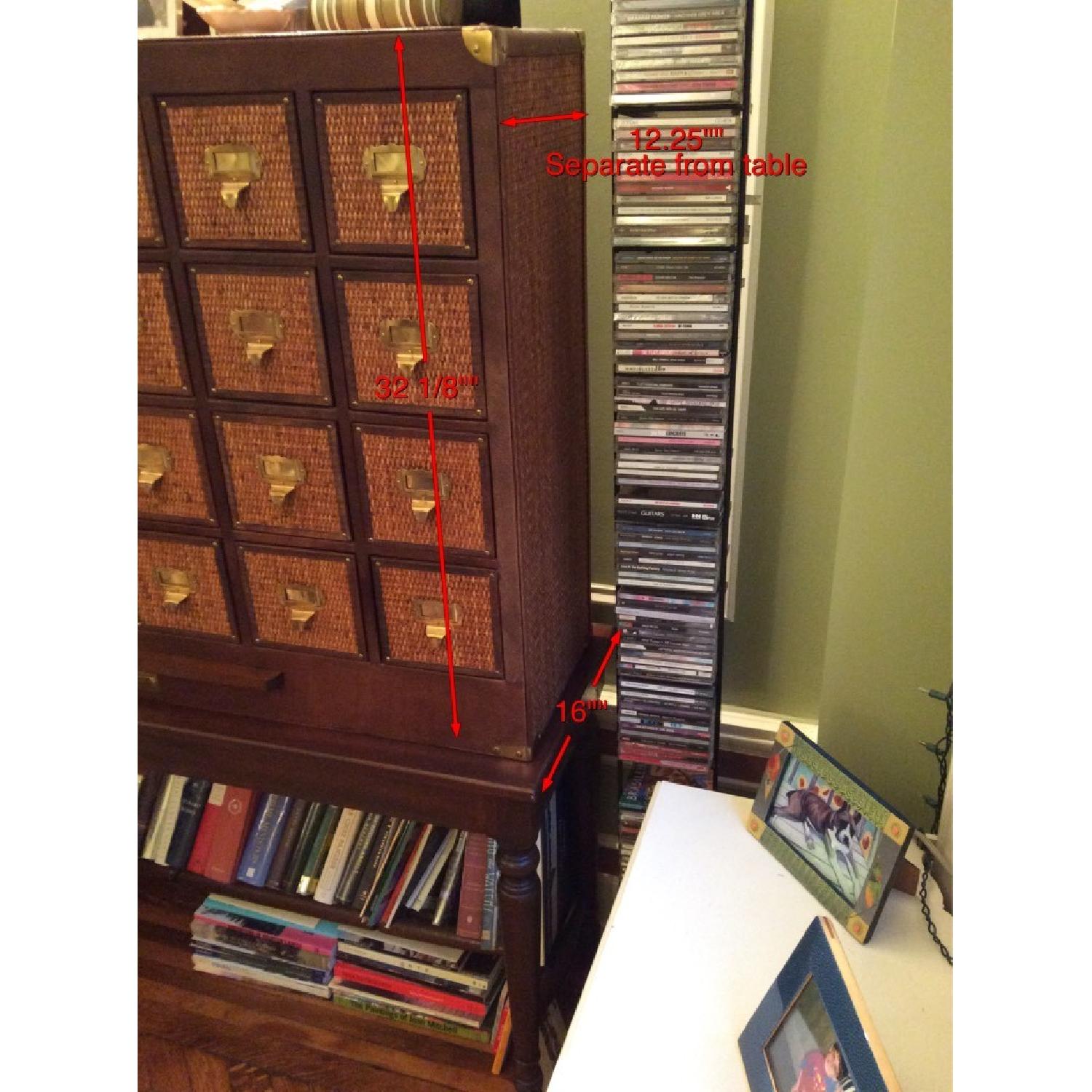 CD Storage Unit + Console Table - AptDeco