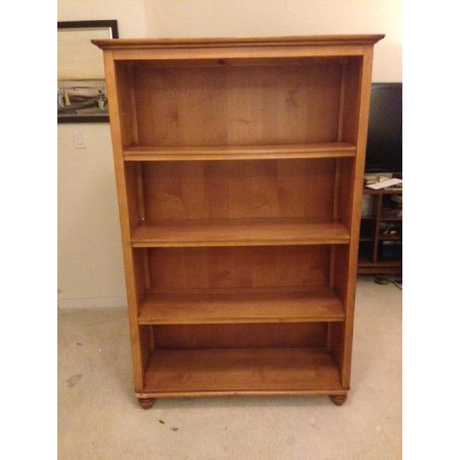 Pottery Barn Wooden Bookcase - image-1