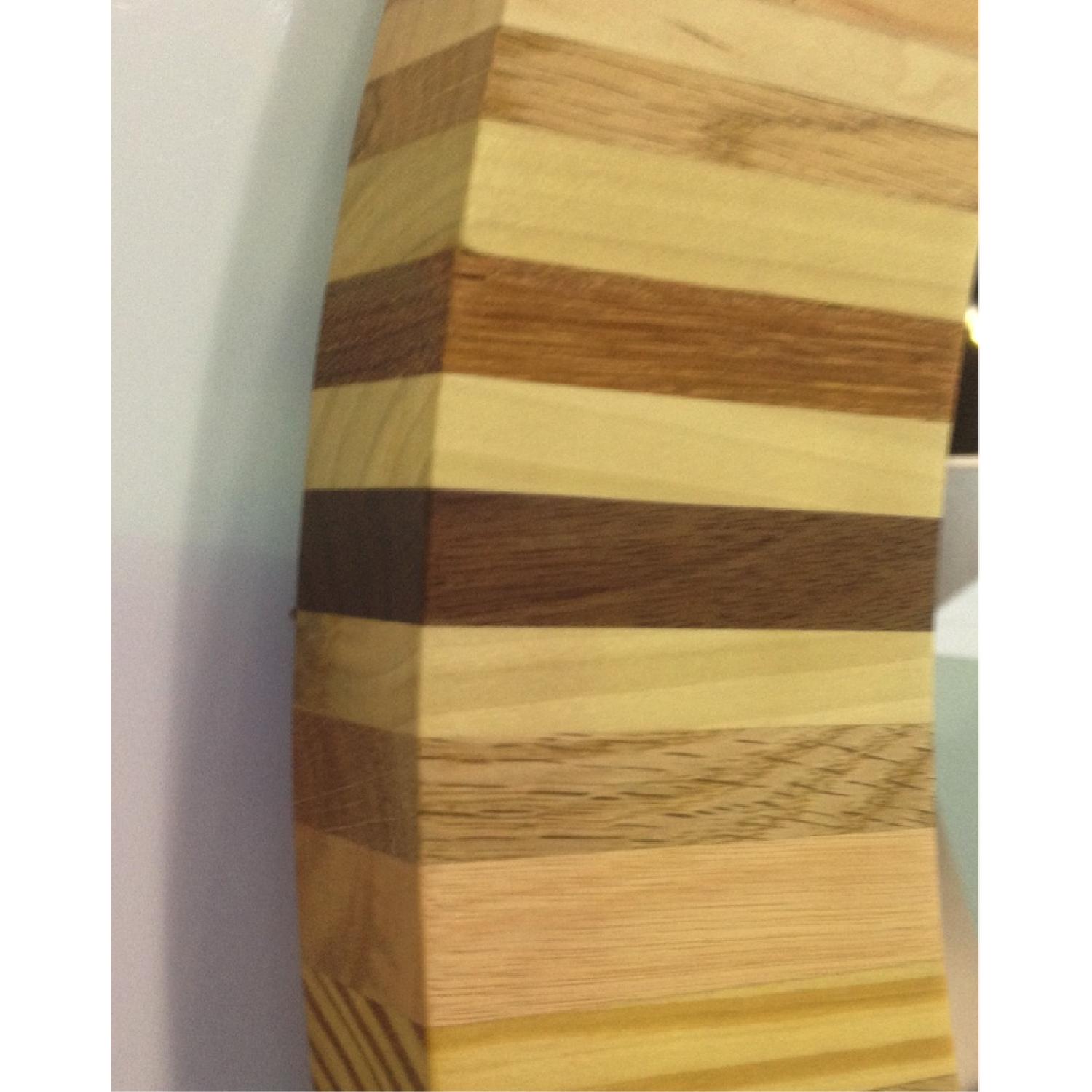 Streetwood Inc Reclaimed Pallet Wood Round Mirror - image-3