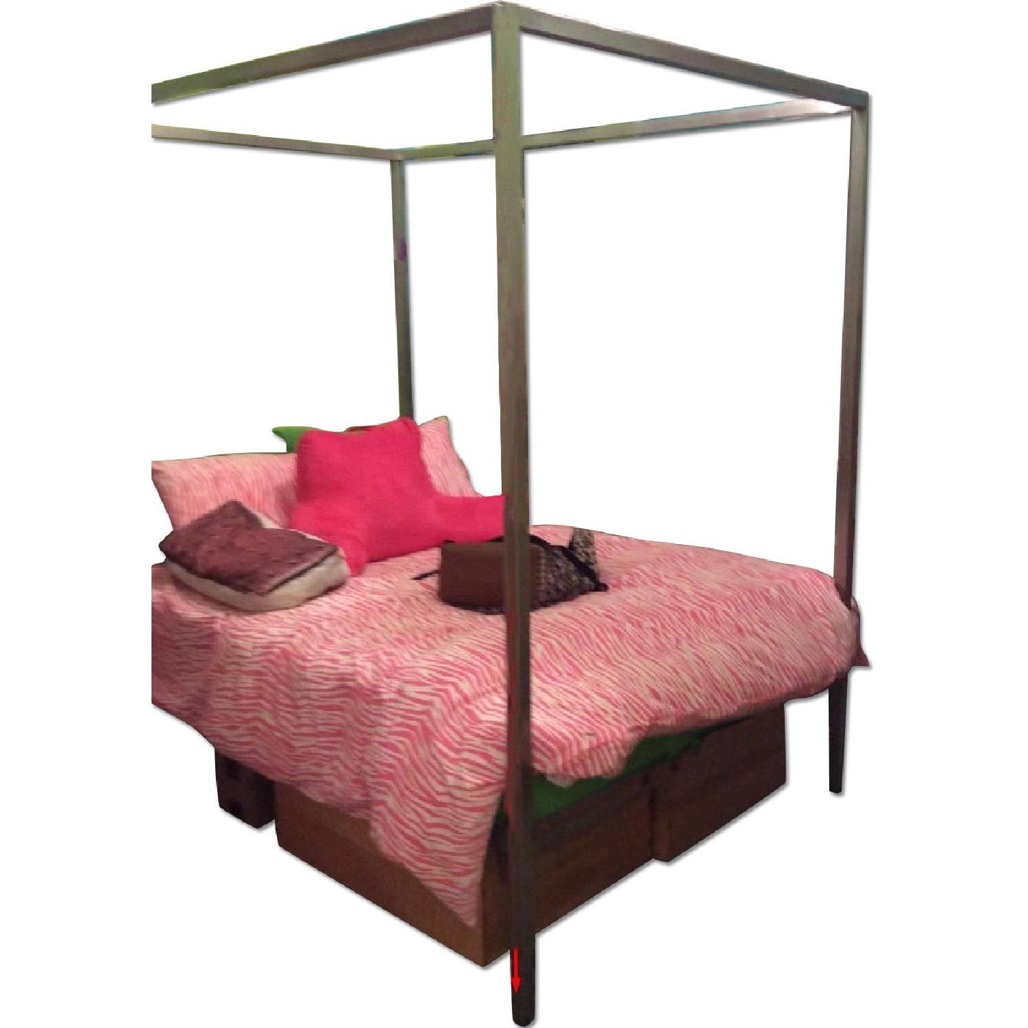 Room & Board Portico Full Size Canopy Bed AptDeco
