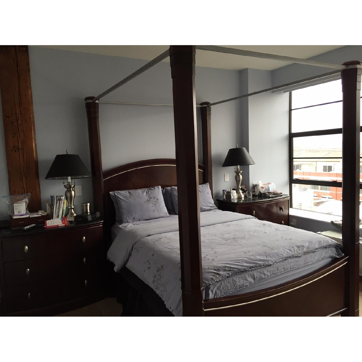 Bernhardt Solid Cherry Queen Bedroom Set - image-2