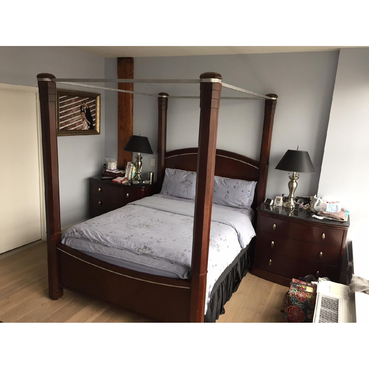 Bernhardt Solid Cherry Queen Bedroom Set - image-5