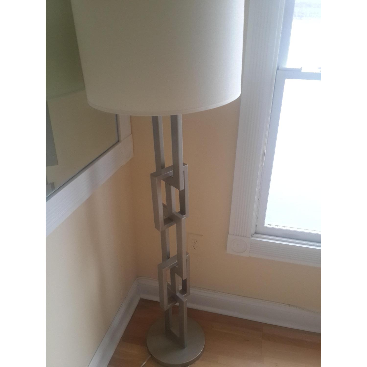 Trend Lighting Linque Collection Antique Gold Floor Lamp + Table Lamp - image-2