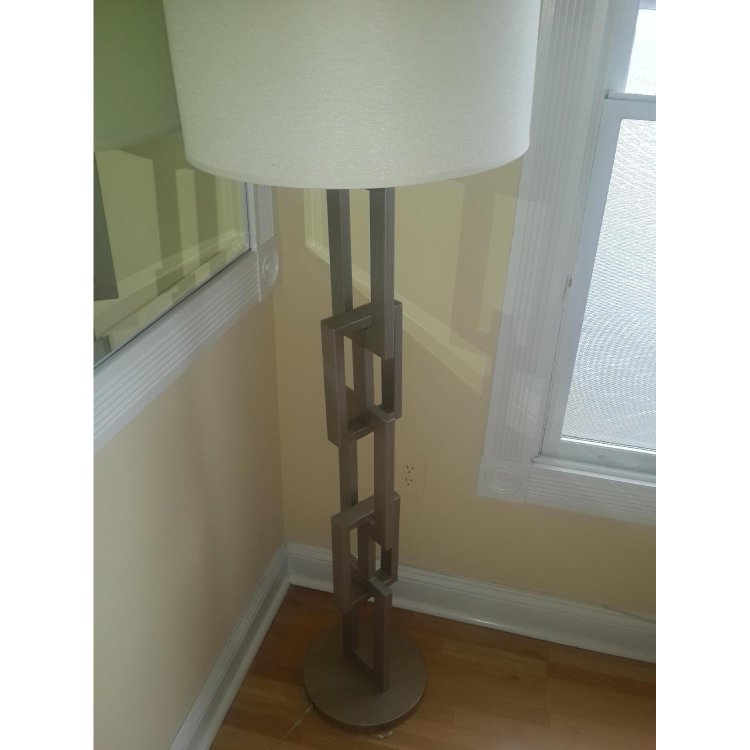 Trend Lighting Linque Collection Antique Gold Floor Lamp + Table Lamp - image-3