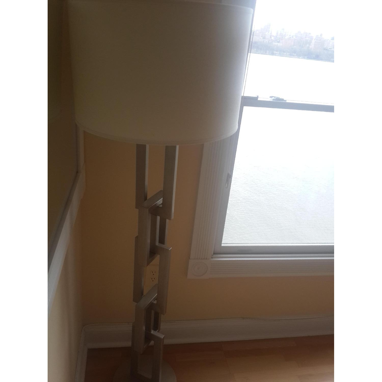 Trend Lighting Linque Collection Antique Gold Floor Lamp + Table Lamp - image-5