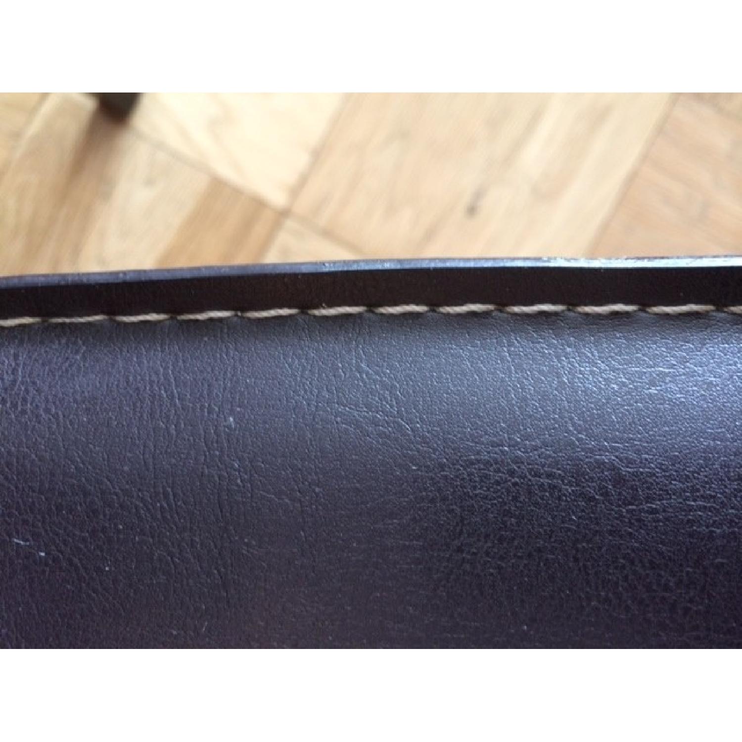 Dining Room Table w/ 4 Leather Chairs - image-4