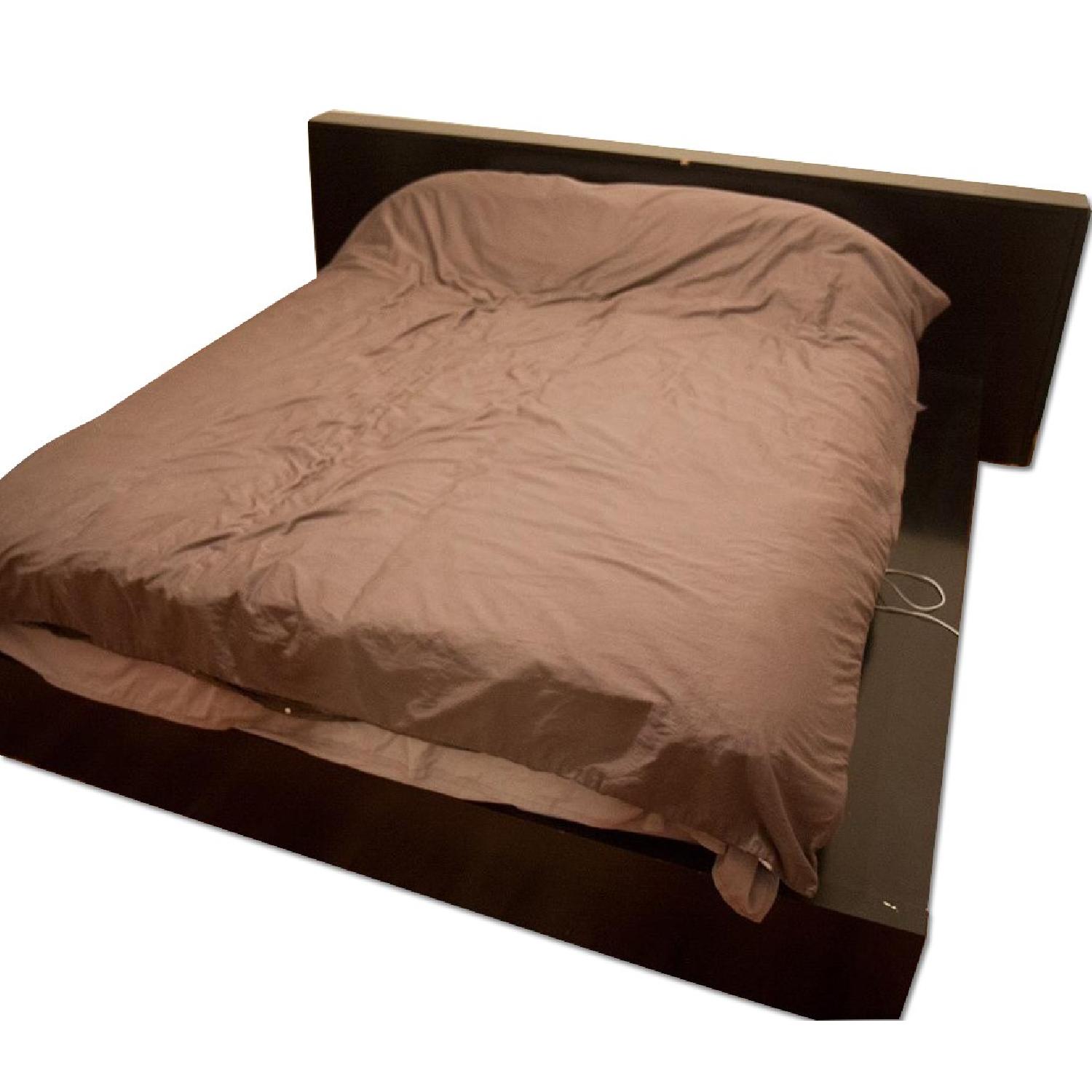 BoConcept Queen Platform Black Limo Bed - image-0