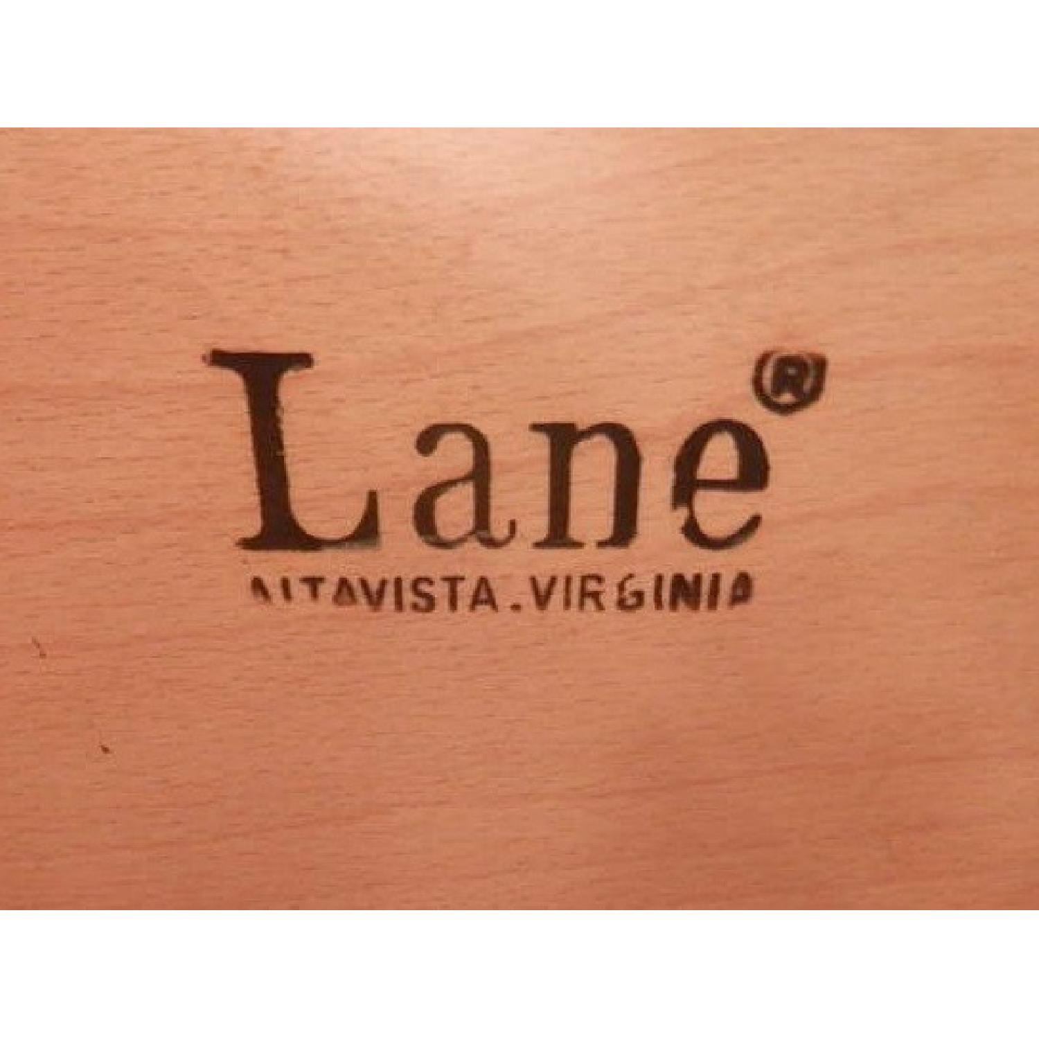 Lane Furniture Mid Century Modern Brutalist Oak Credenza - image-12