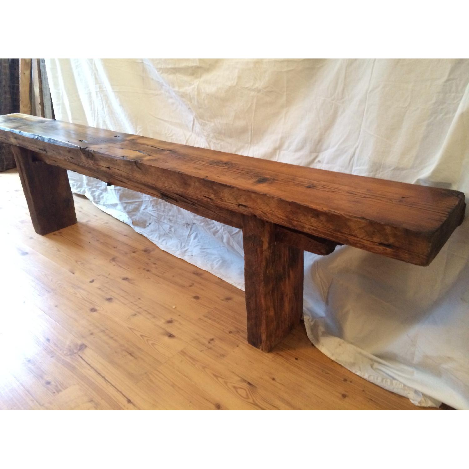 Breukelen TafelReclaimed Beams Bench - image-1