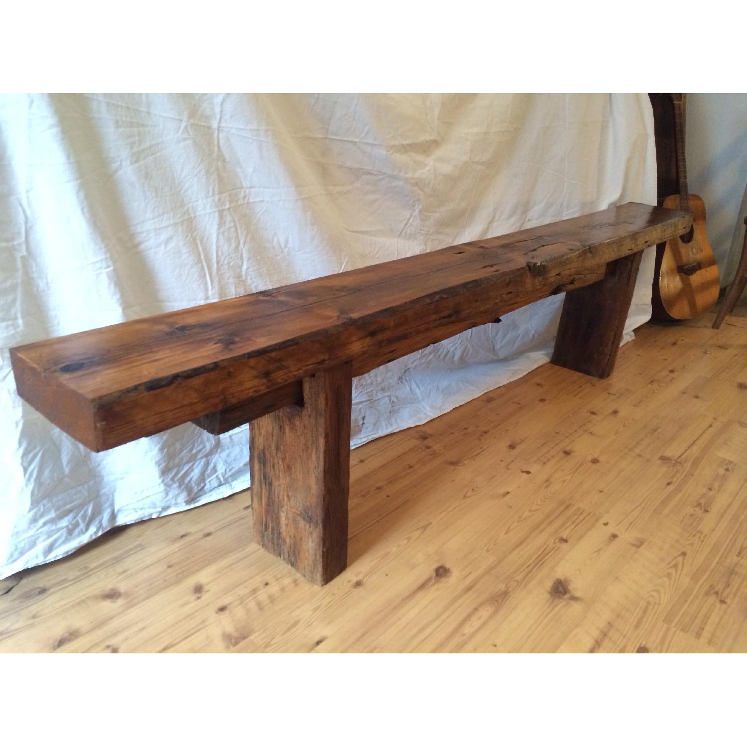 Breukelen TafelReclaimed Beams Bench - image-2