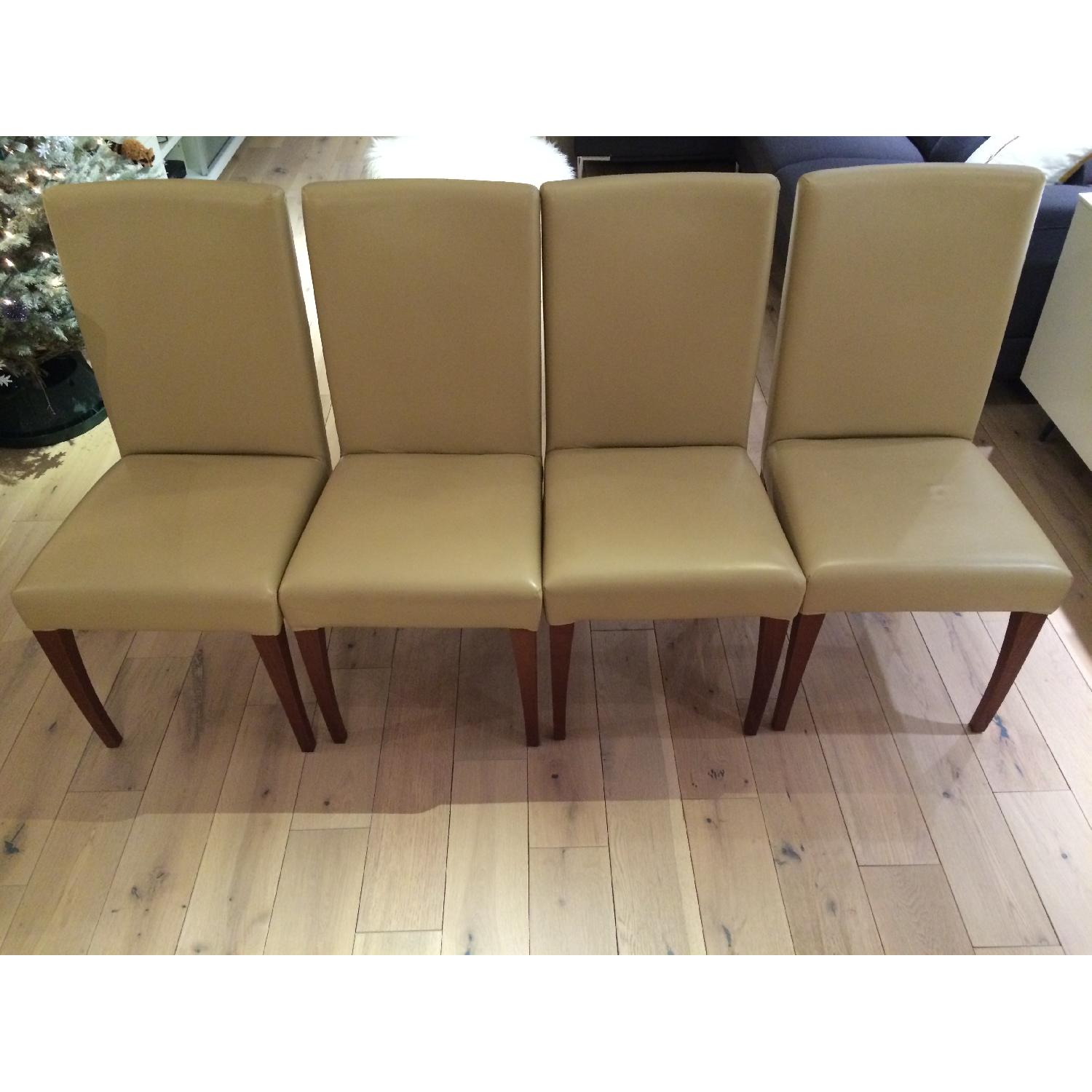 Resource Furniture i 4 Mariani Contemporary Leather Dining Chairs - Set of 4 - image-1