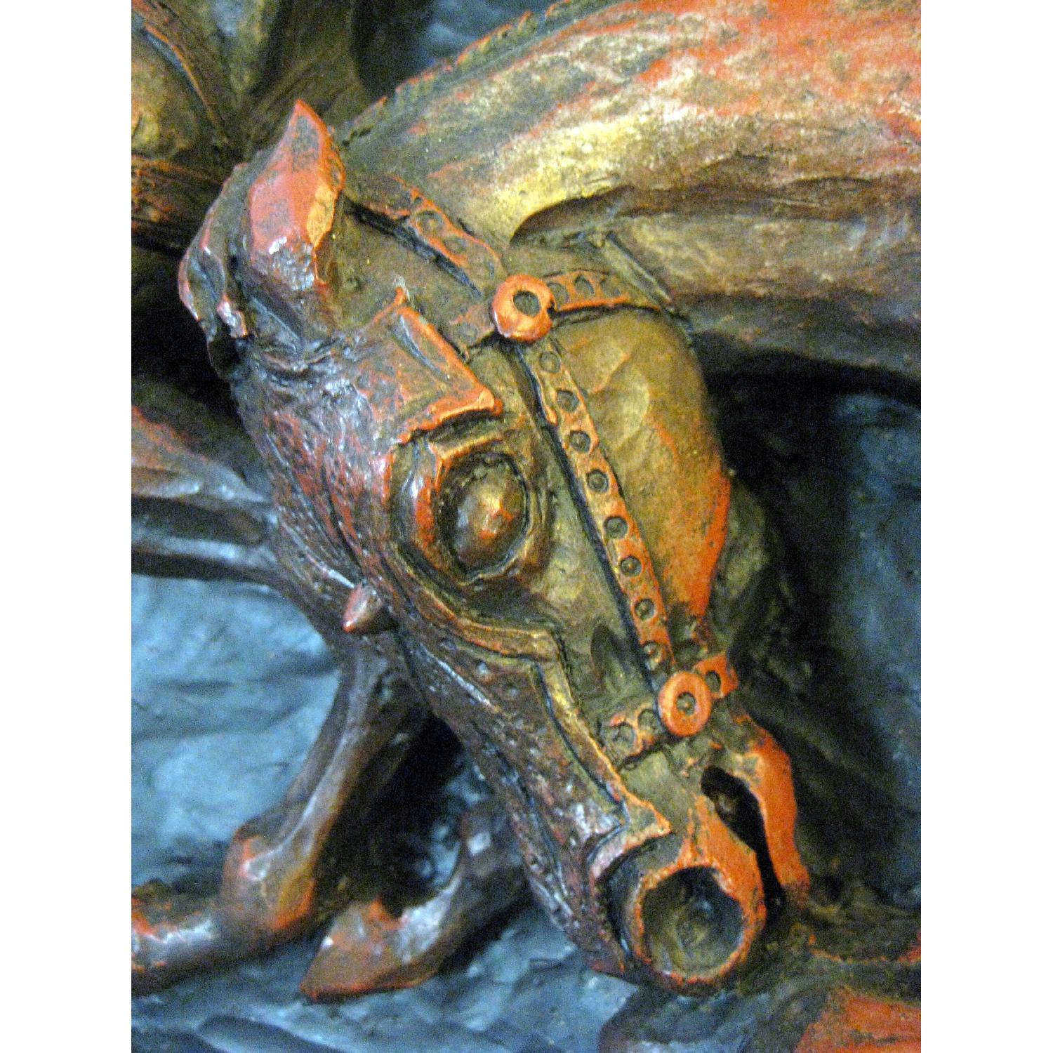 Finesse Originals Vintage Jousting Knights Wall Art - image-7