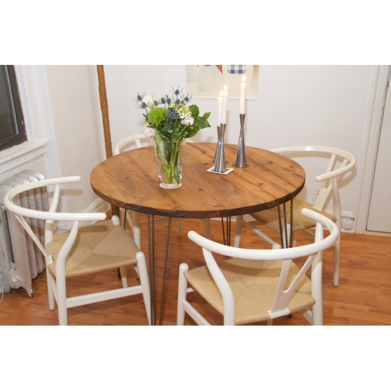 Custom-Made Reclaimed Wood Dining Table - image-4