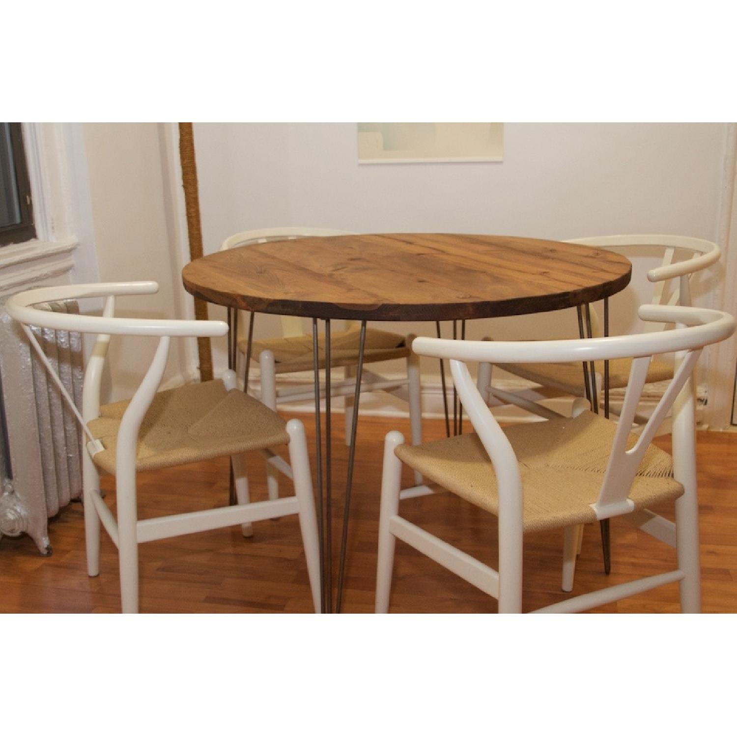 Custom-Made Reclaimed Wood Dining Table - image-5