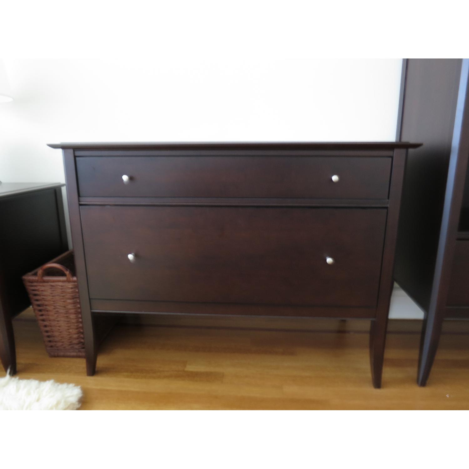 Crate & Barrel Filing with Drawer AptDeco