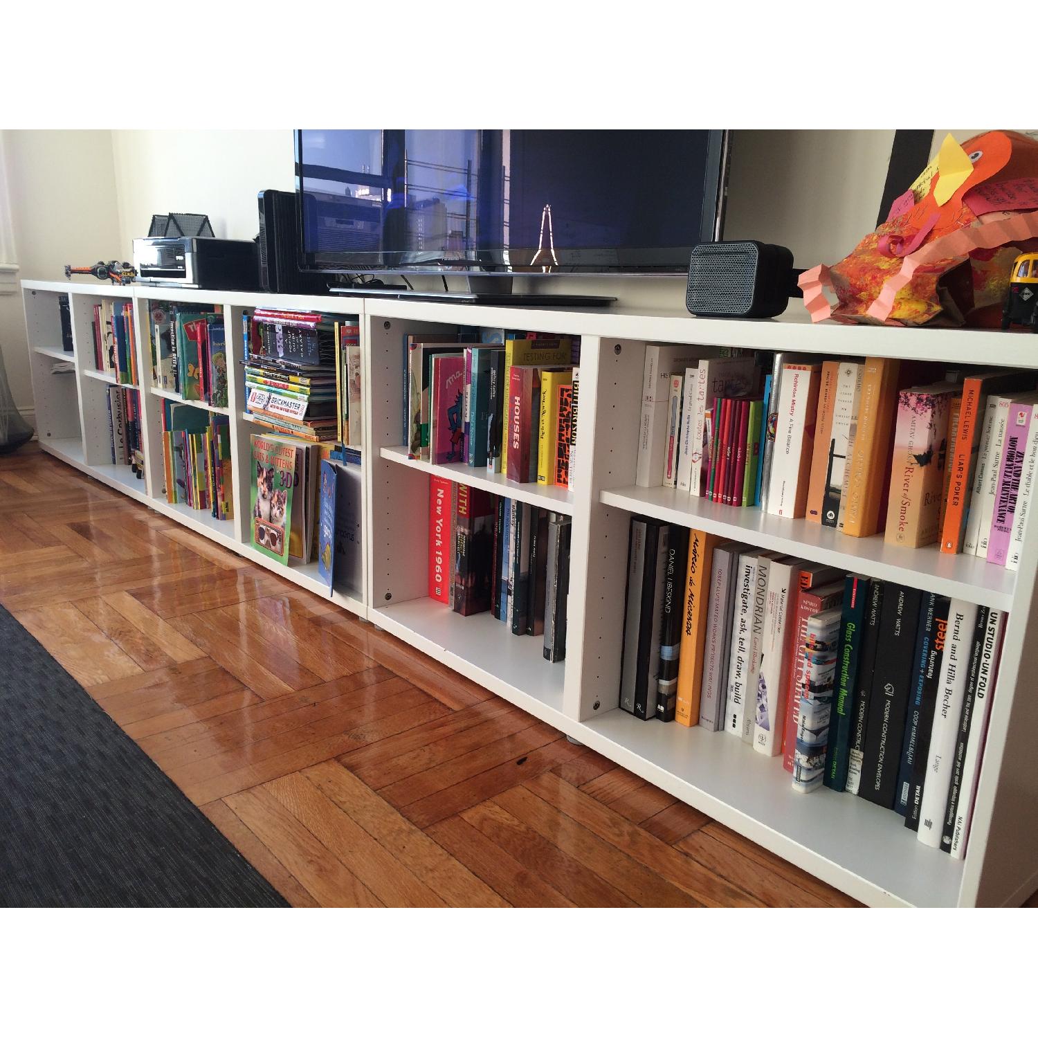 Ikea White Bookcase - image-1