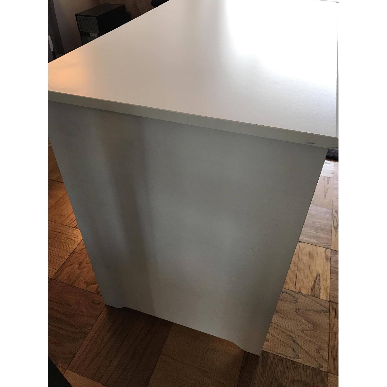 Ikea Small White Desk - image-3