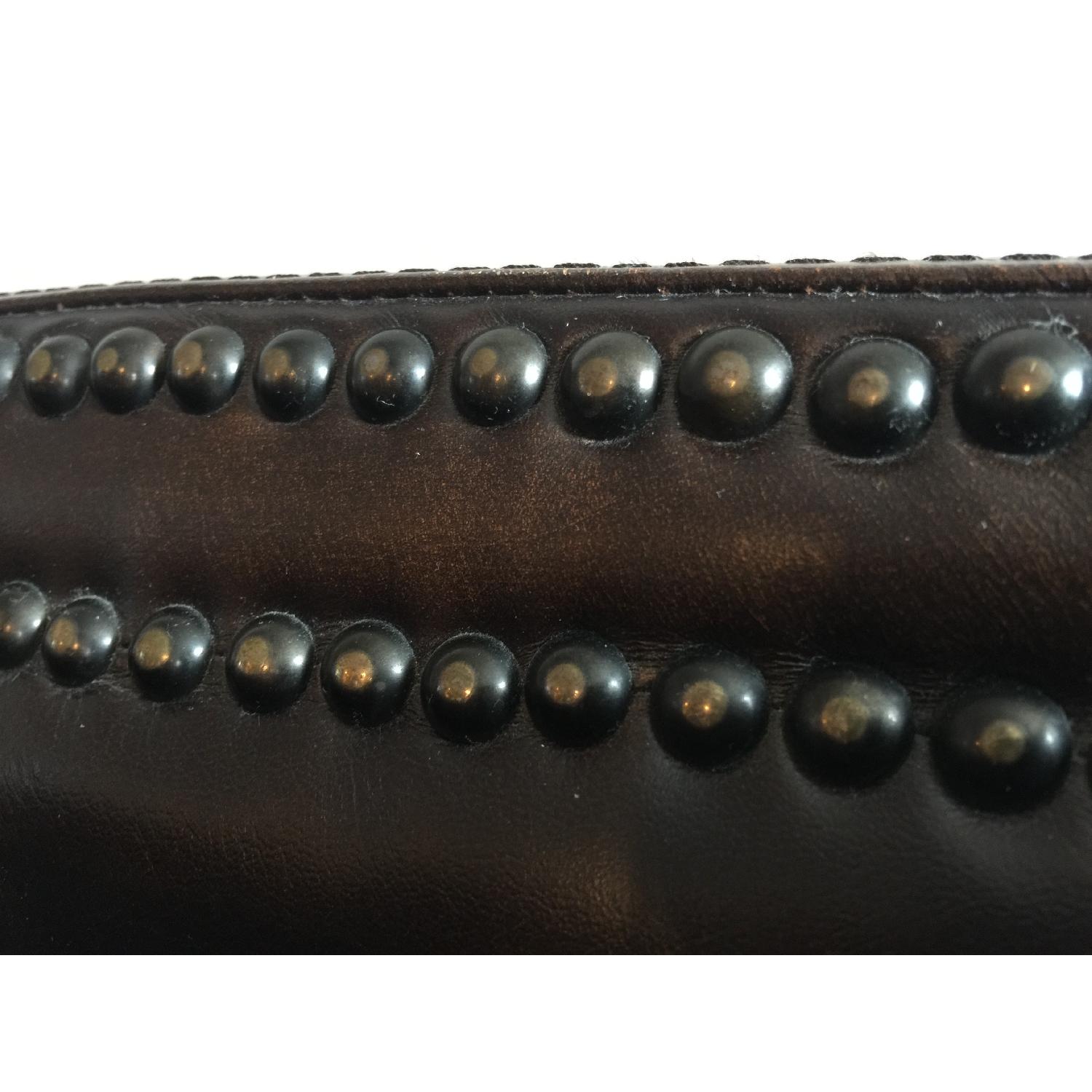 Abbyson Living Furniture Leather Couch - image-4