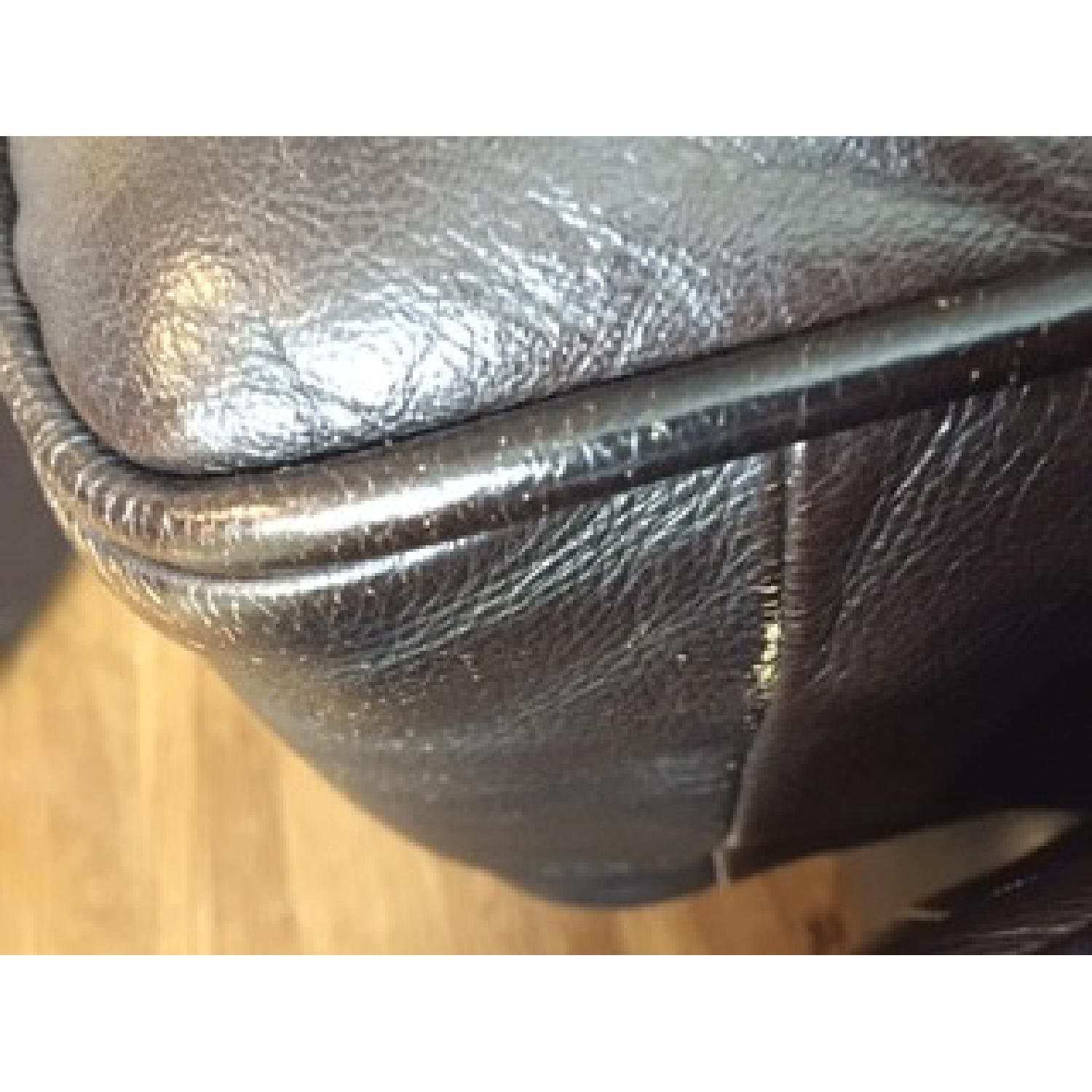 Abbyson Living Furniture Leather Couch - image-5