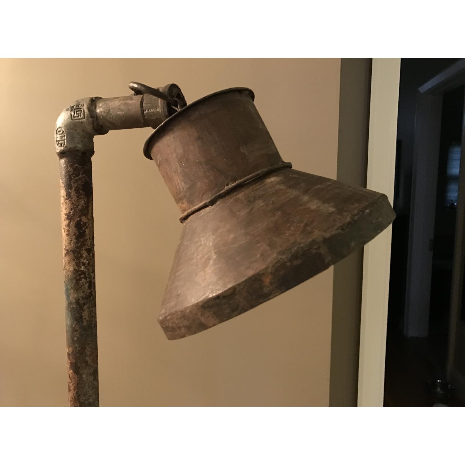 Industrial Metal Pipe Floor Lamp - image-6