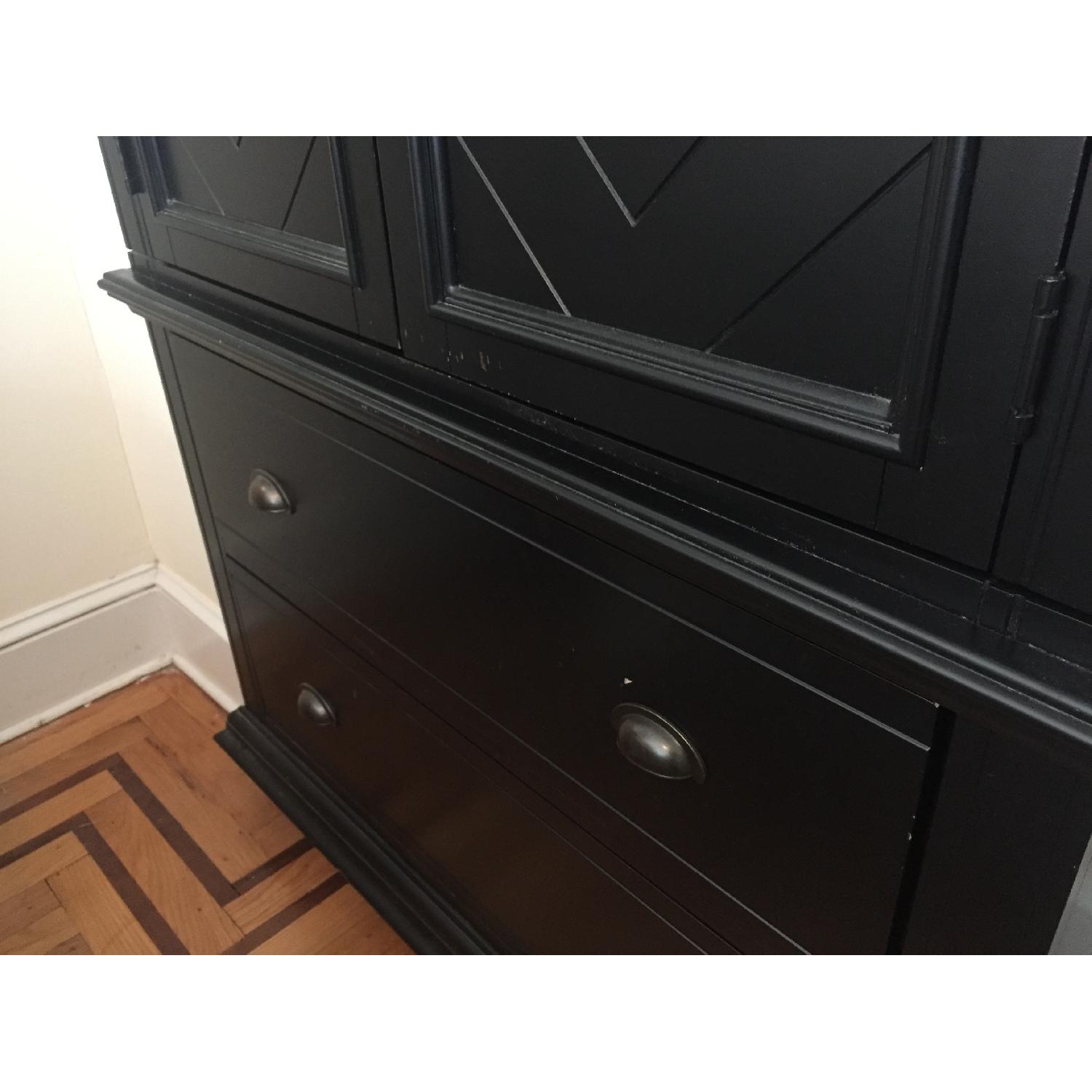 Bob's Black Armoire AptDeco