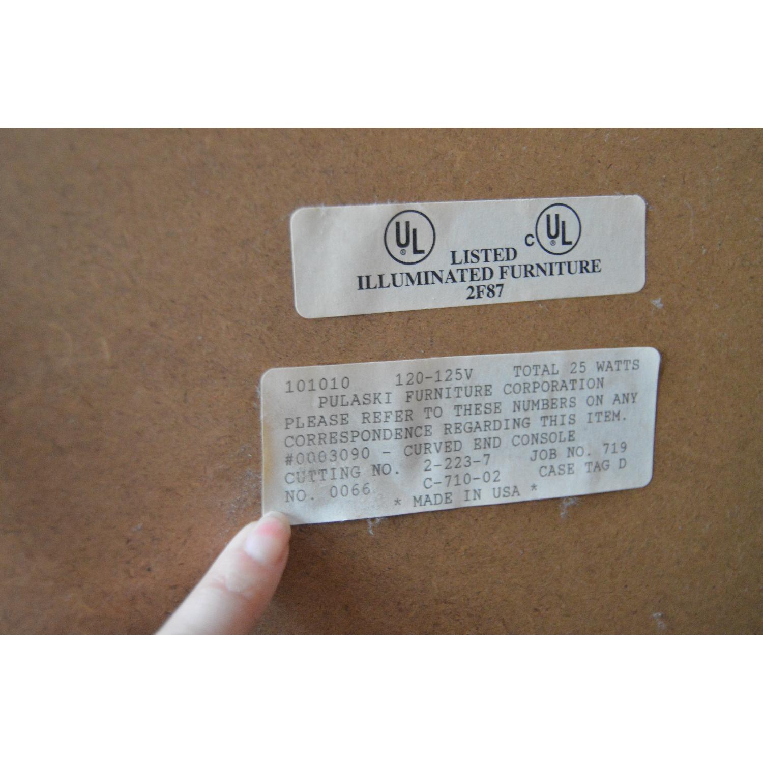 Pulaski Curved End Console - image-4