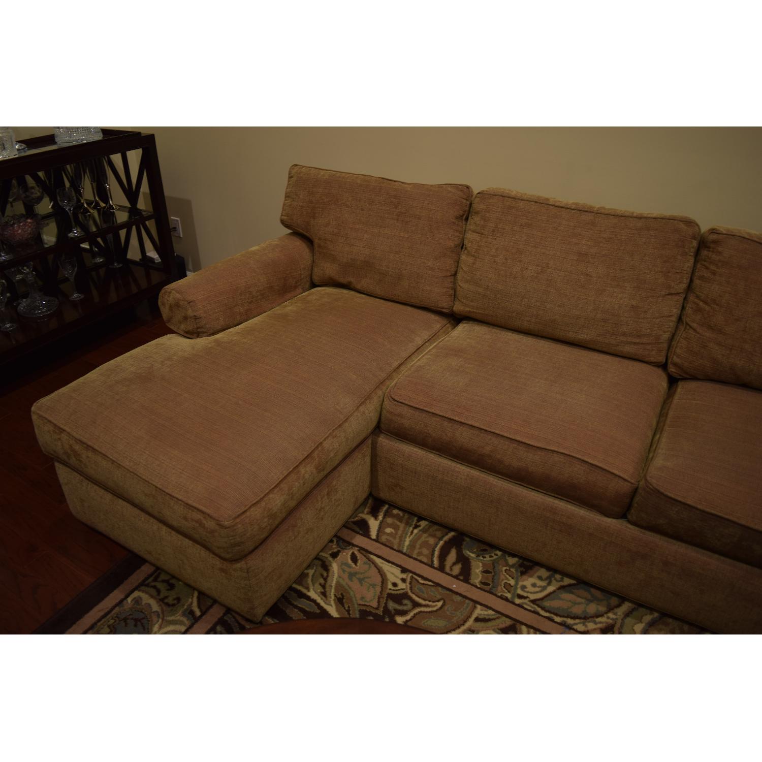 Ethan Allen Retreat Sectional Sofa - image-1