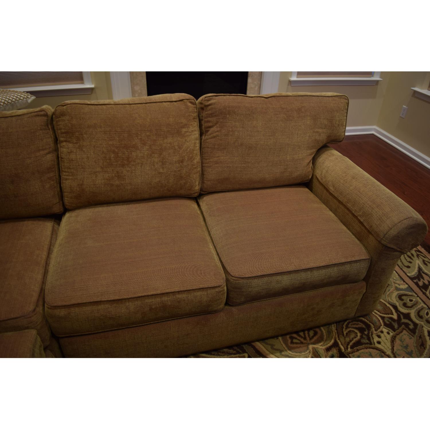 Ethan Allen Retreat Sectional Sofa - image-5