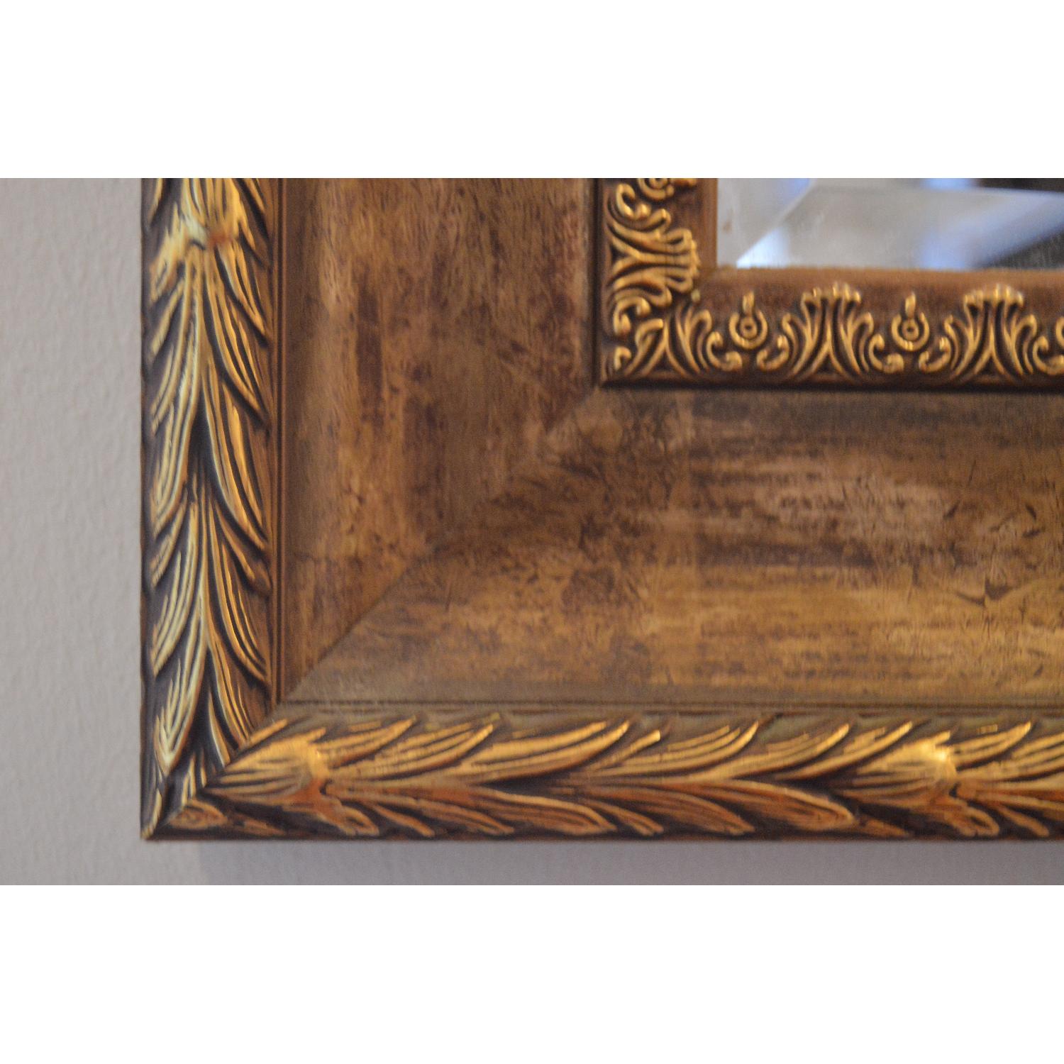 Mirror w/ Ornate Gilt Frame - image-1
