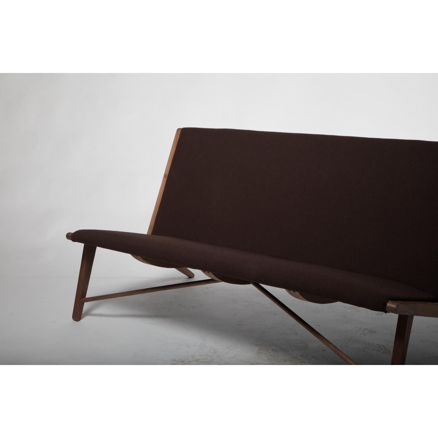 Organic Modernism Oslo Loveseat in Slate Chocolate - image-2