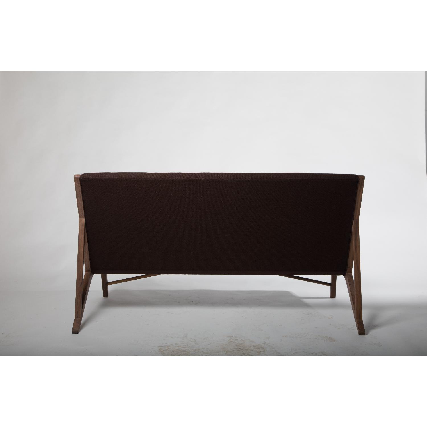 Organic Modernism Oslo Loveseat in Slate Chocolate - image-3