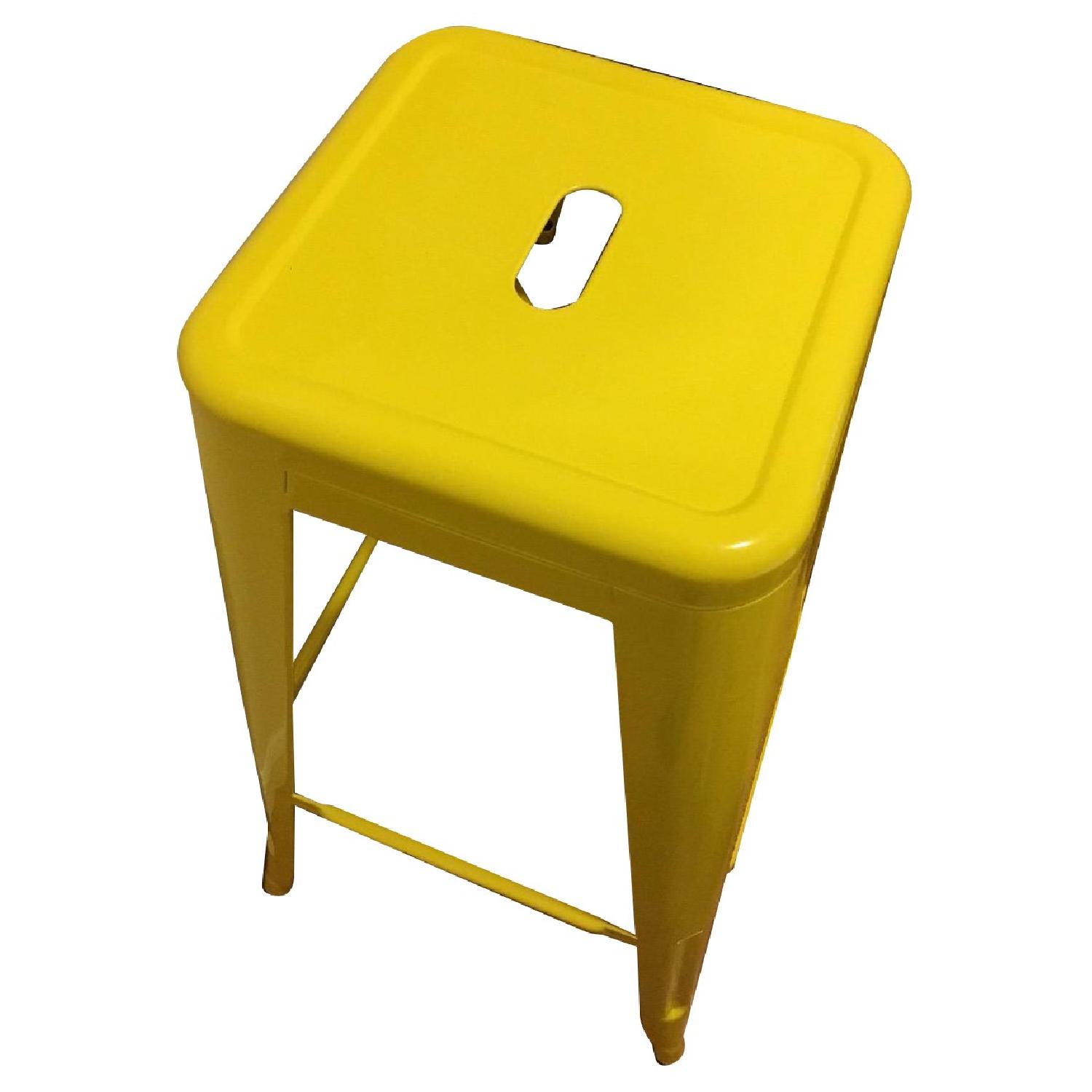 Tolix Style Bar Stools - image-0
