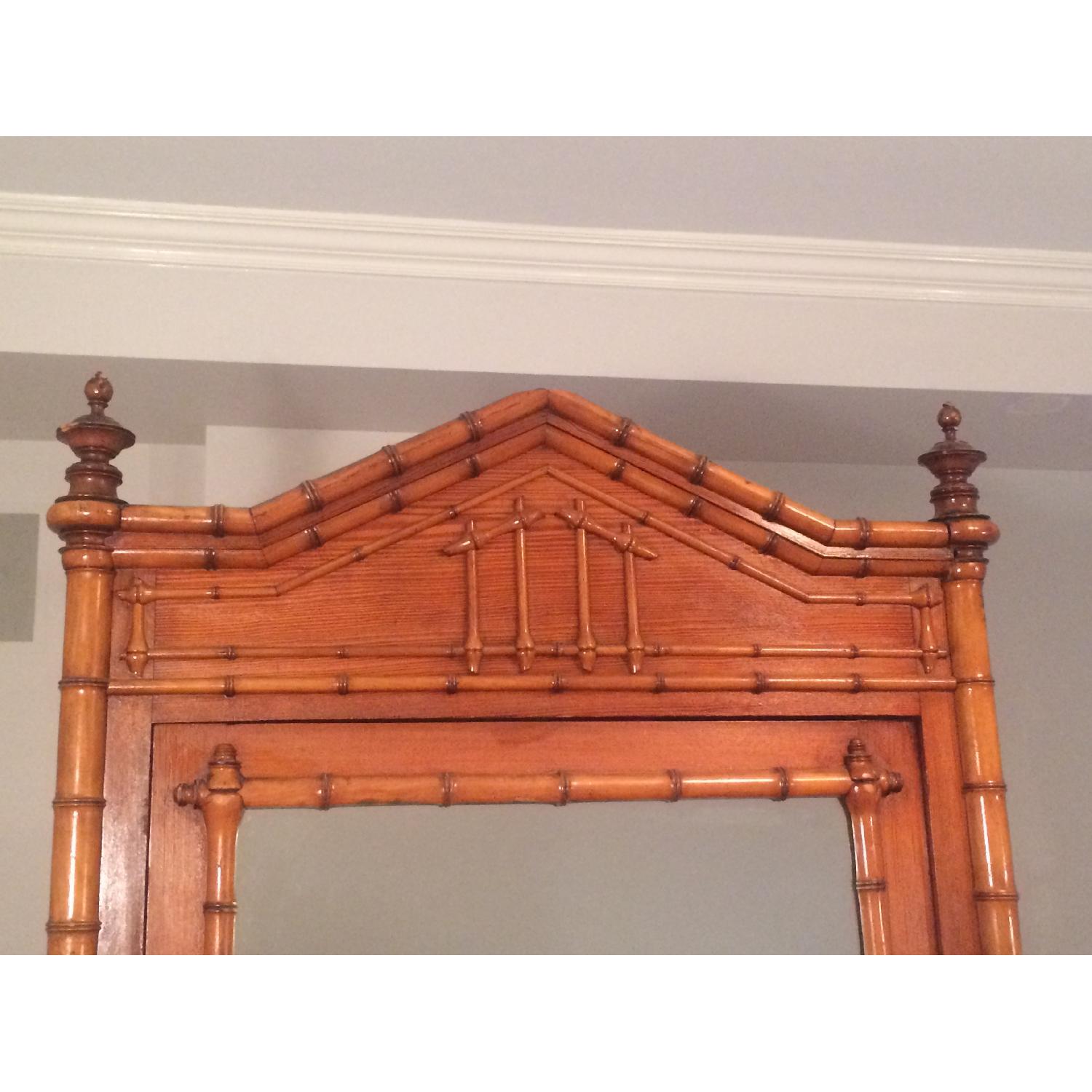 Faux Bamboo Armoire - image-3