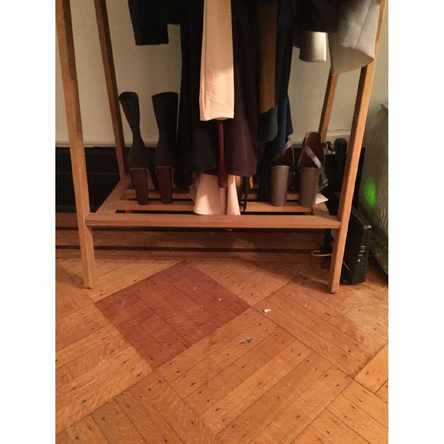 Urban Outfitters Wooden Clothing Rack - image-2