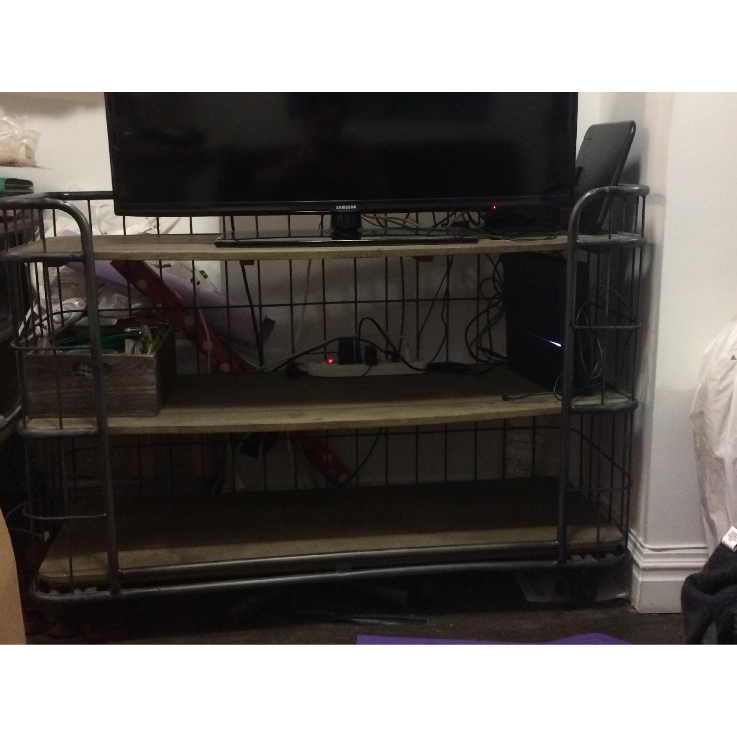 Restoration Hardware Bakers Rack Console - image-7