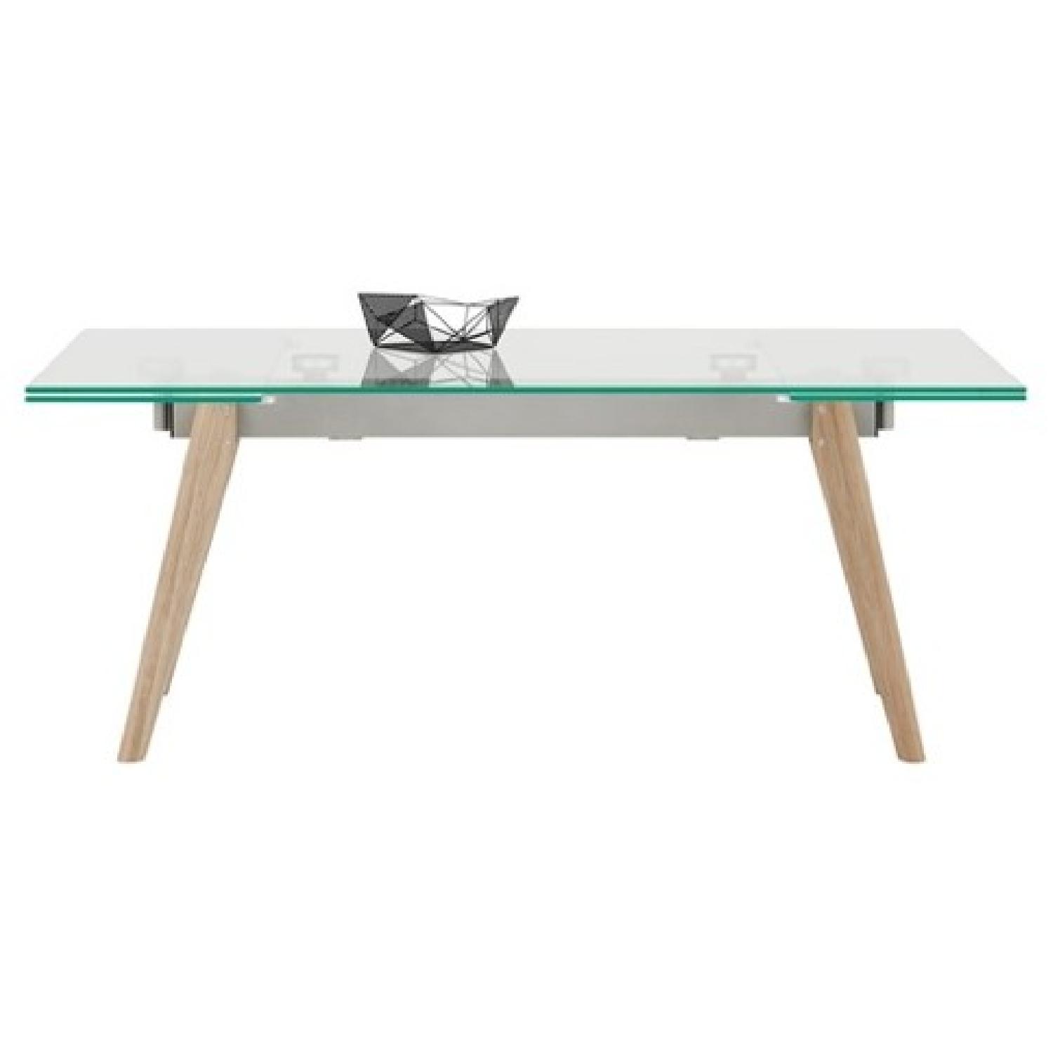 BoConcept Monza Glass Top Table w/ Supplementary Table Tops - image-1