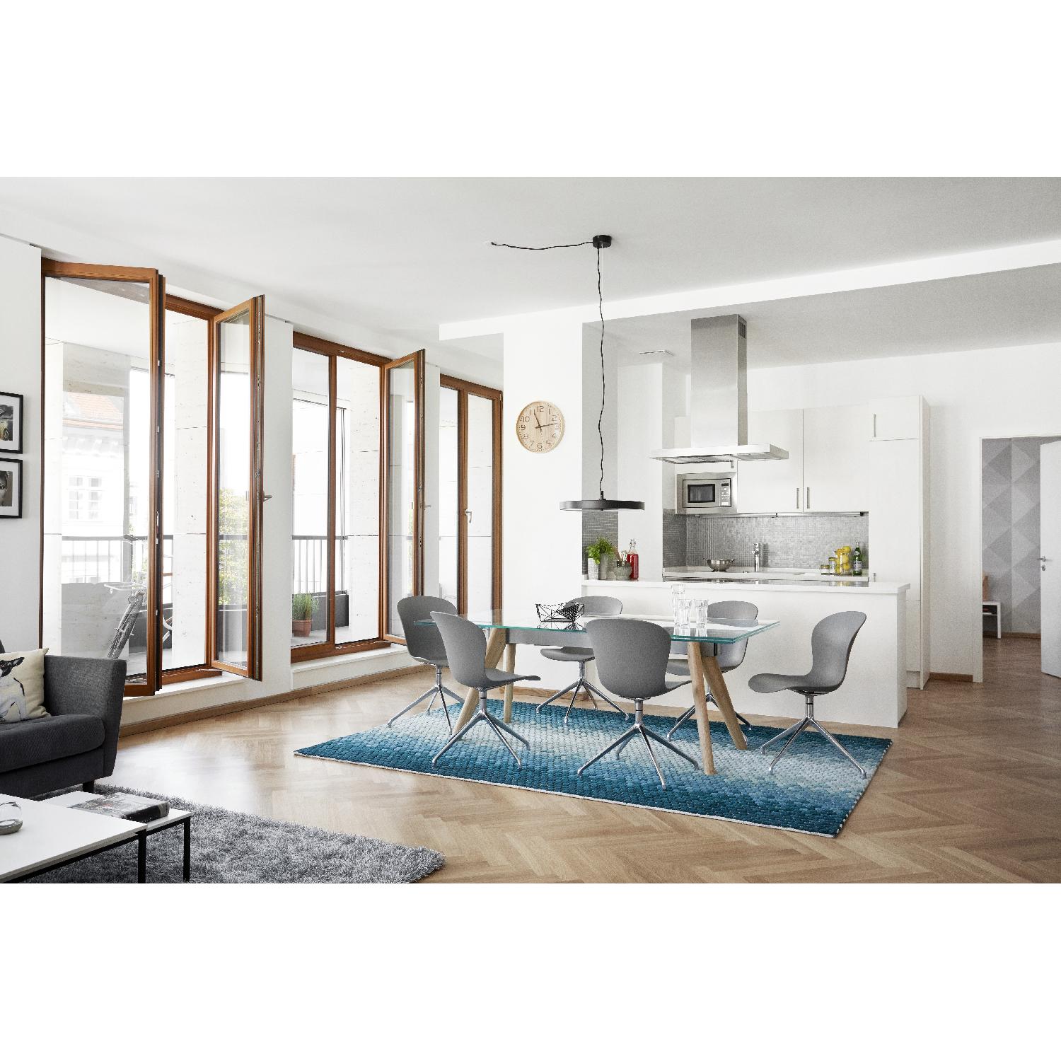 BoConcept Monza Glass Top Table w/ Supplementary Table Tops - image-3