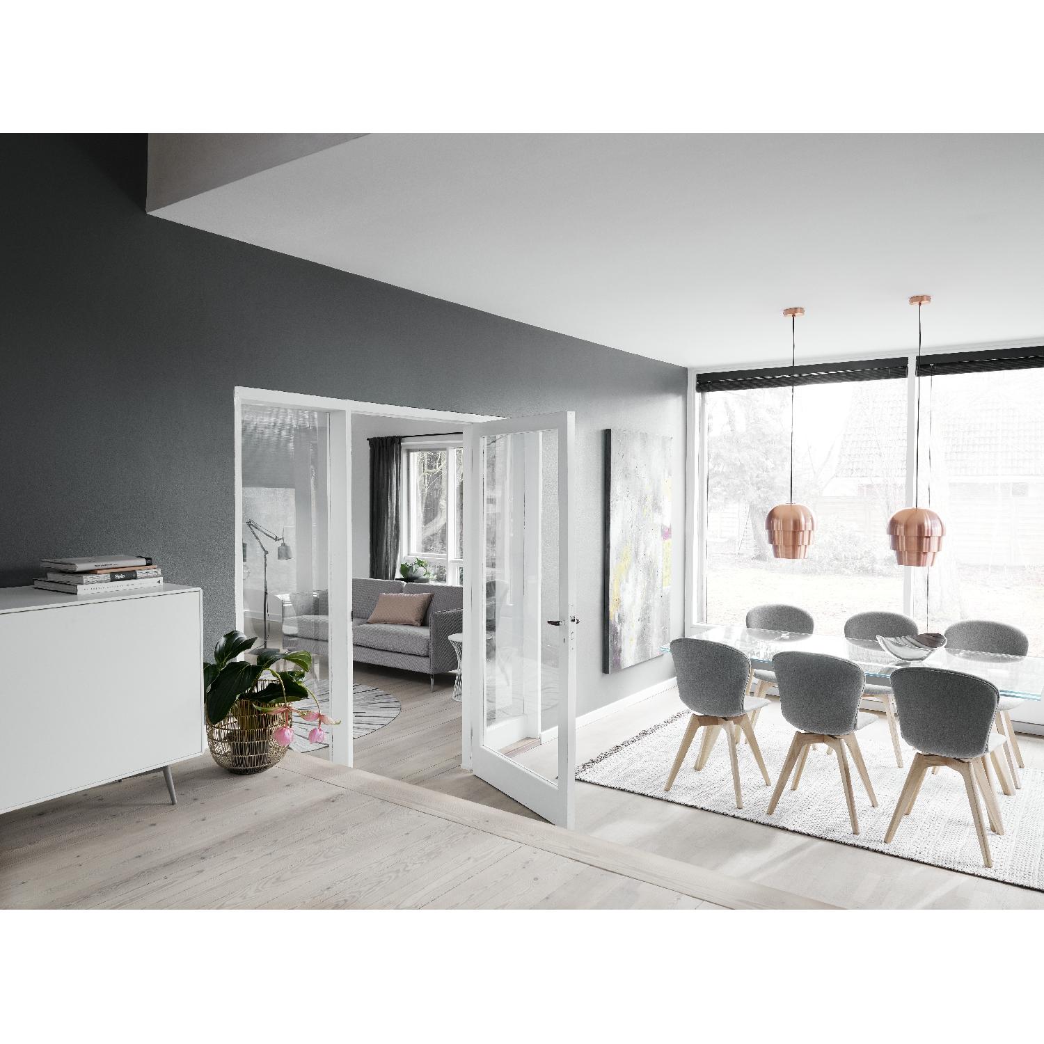 BoConcept Monza Glass Top Table w/ Supplementary Table Tops - image-4