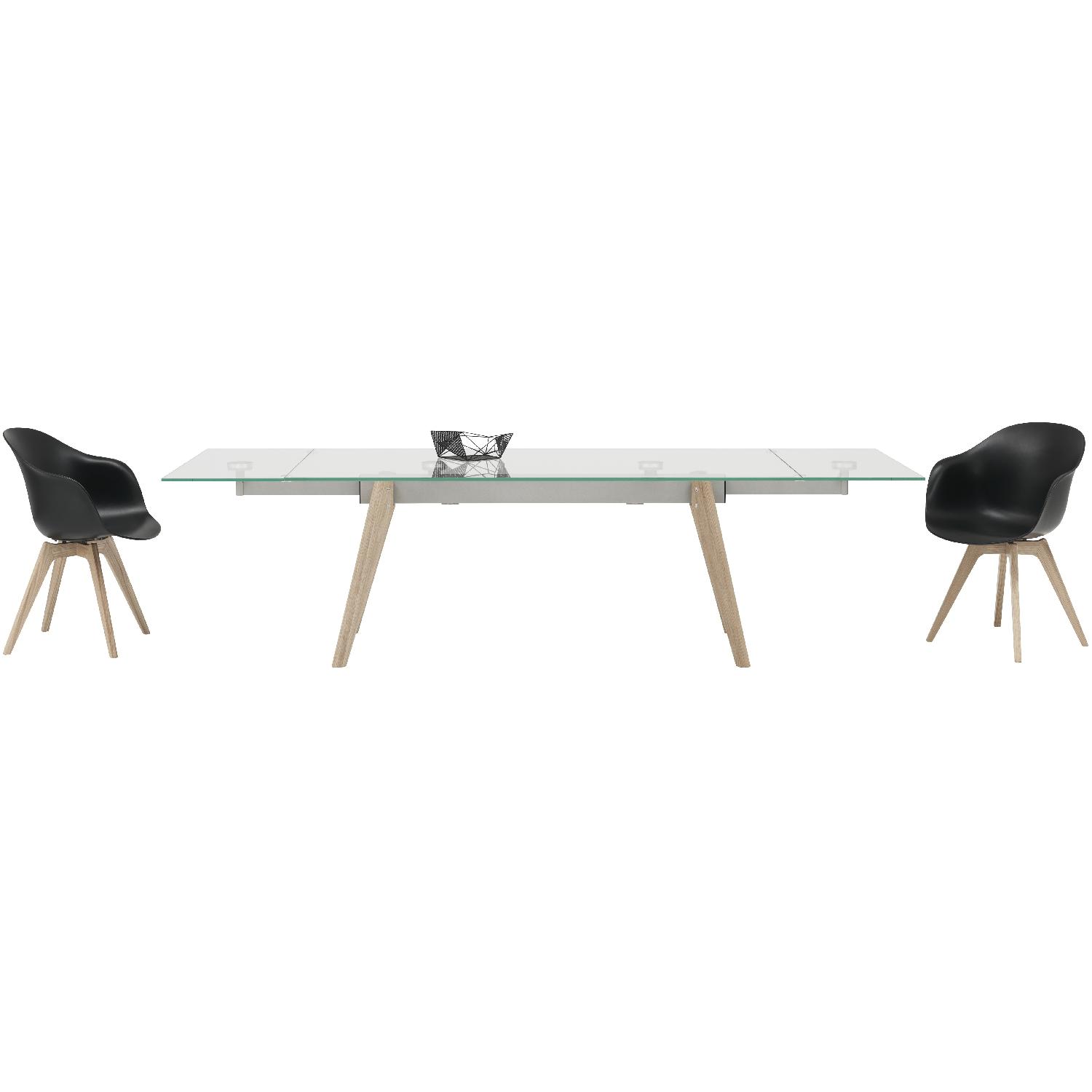 BoConcept Monza Glass Top Table w/ Supplementary Table Tops - image-5