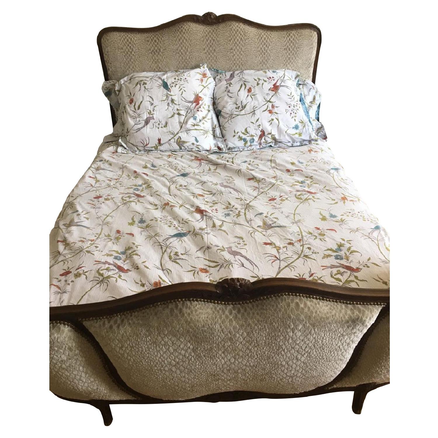 Princess Style Queen Size Bed Frame - image-0