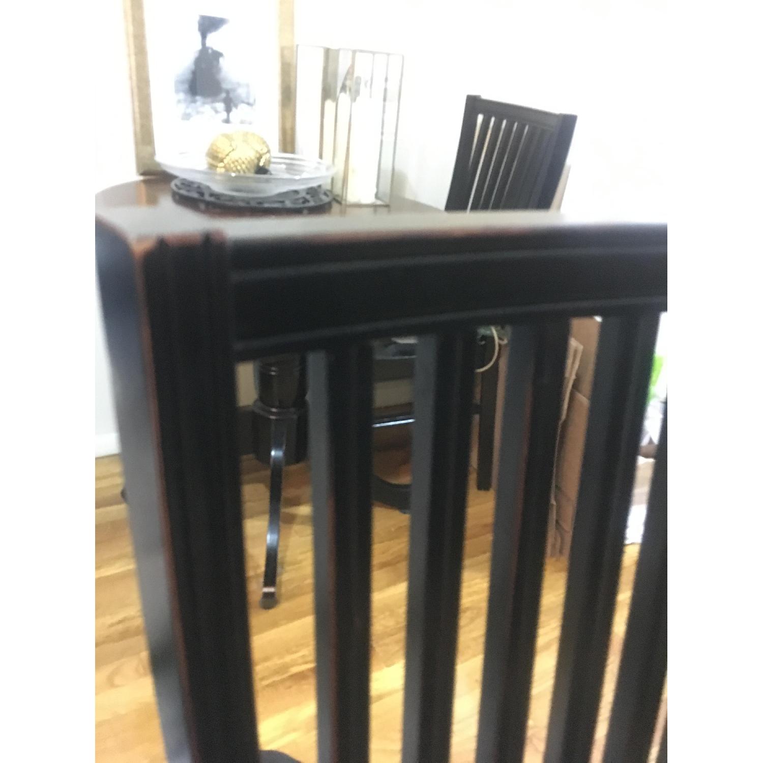 Pier 1 Wood Dining Chairs - image-4