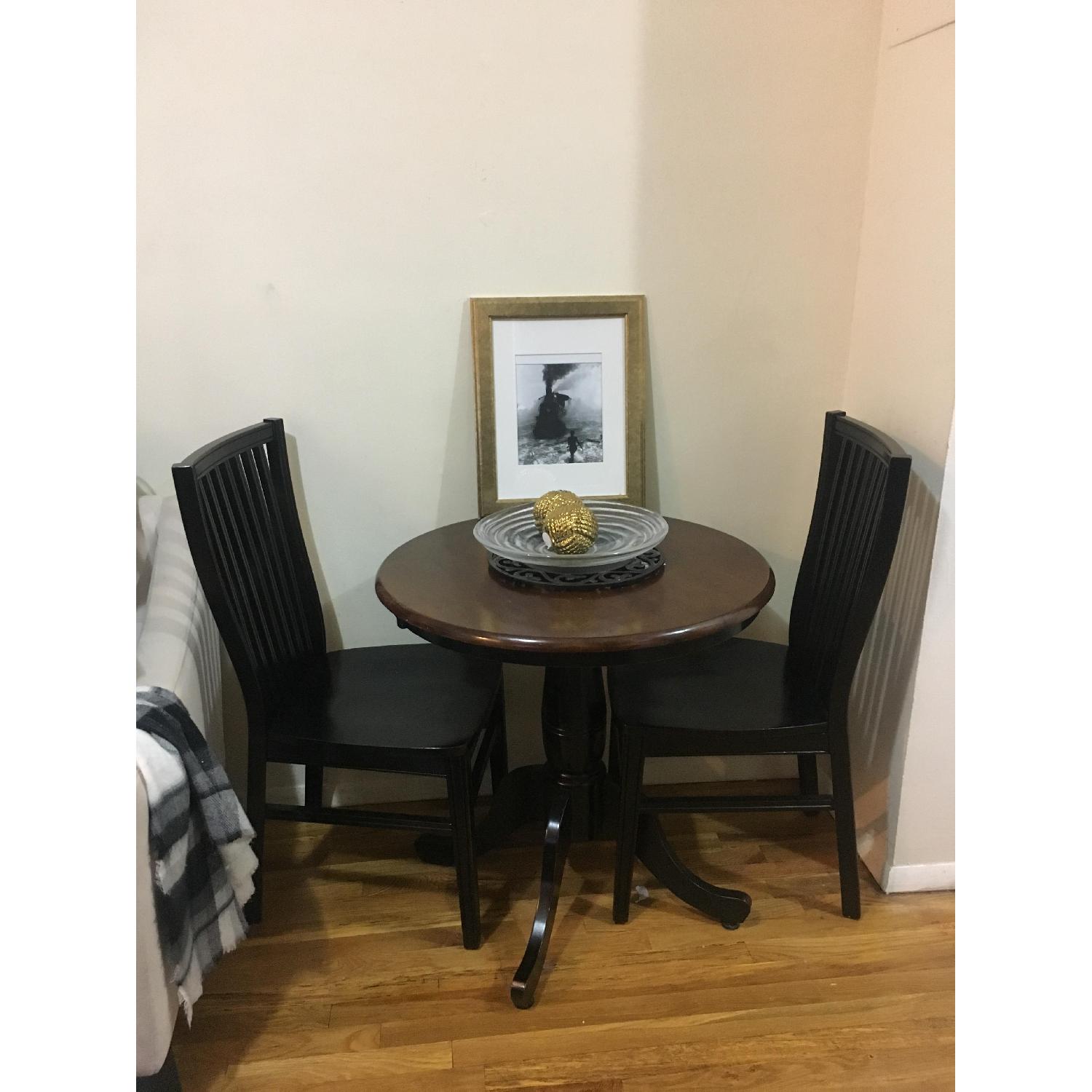 Pier 1 Wood Dining Chairs - image-5