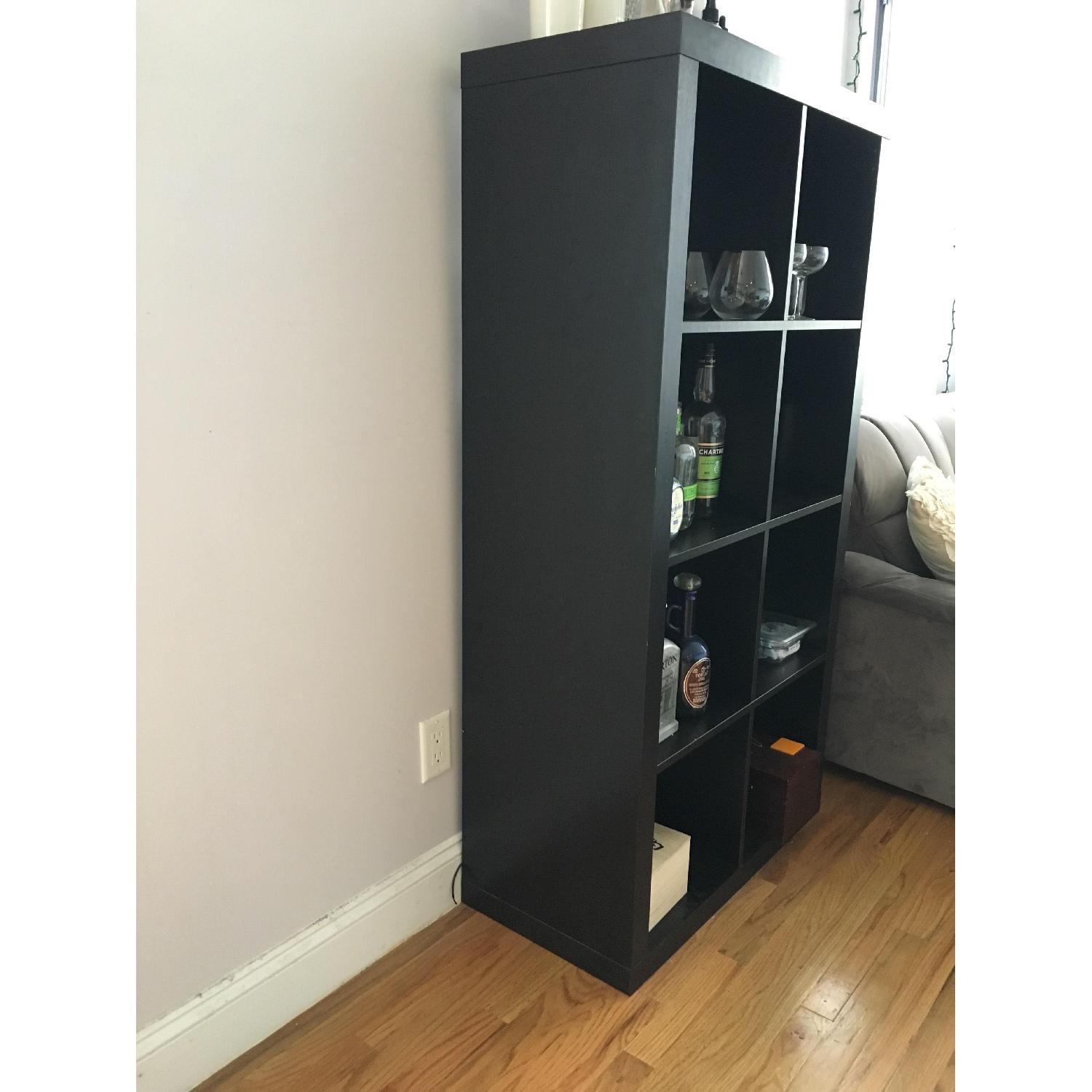 Ikea Kallax Dark Brown Bookshelf - image-2