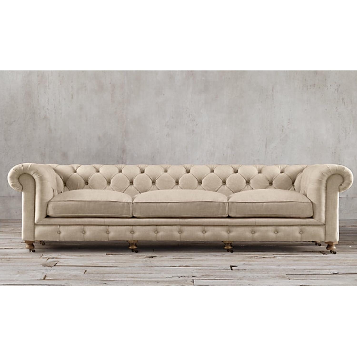 Restoration Hardware Kensington Upholstered Sofa - image-1