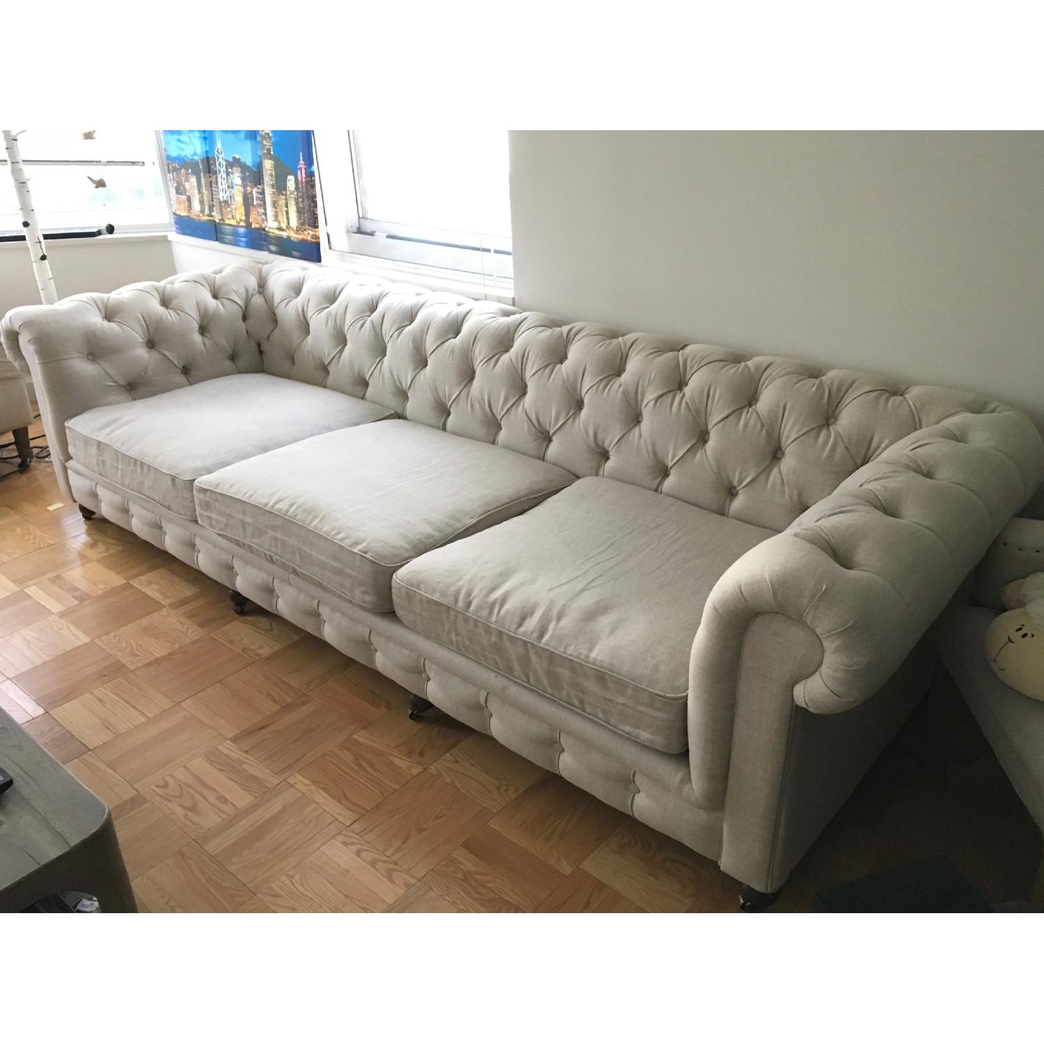 Restoration Hardware Kensington Upholstered Sofa - image-4
