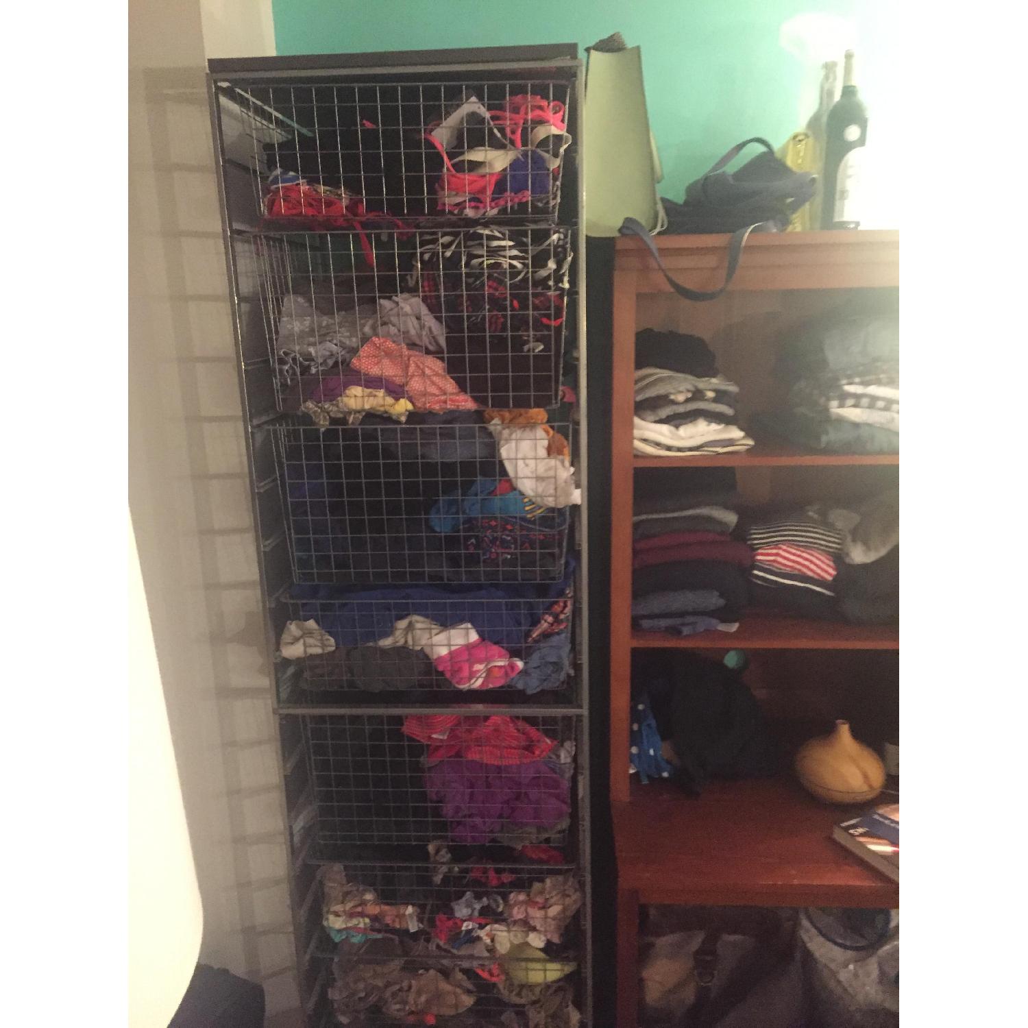 Container Store Custom Elfa Wire Storage - image-1