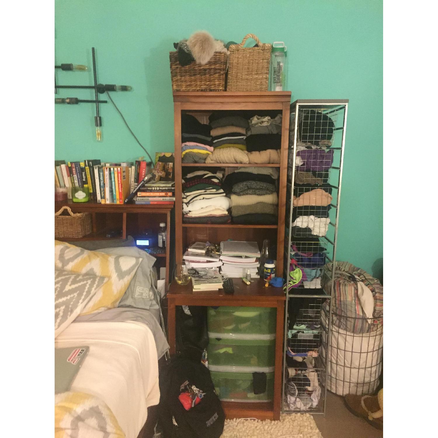 Container Store Elfa Narrow Wire Drawer Storage Unit AptDeco