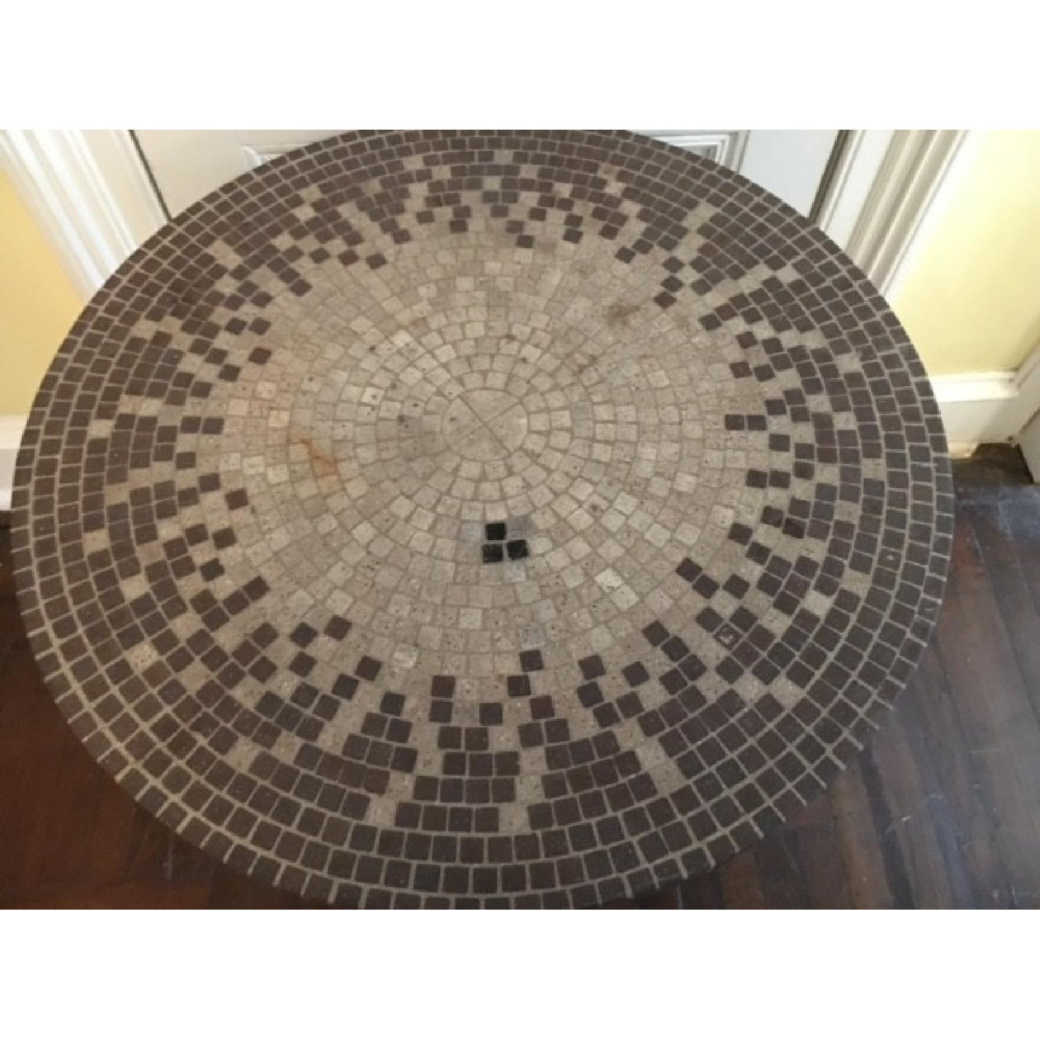 Crate & Barrel Outdoor Ceramic Patio Table - image-3