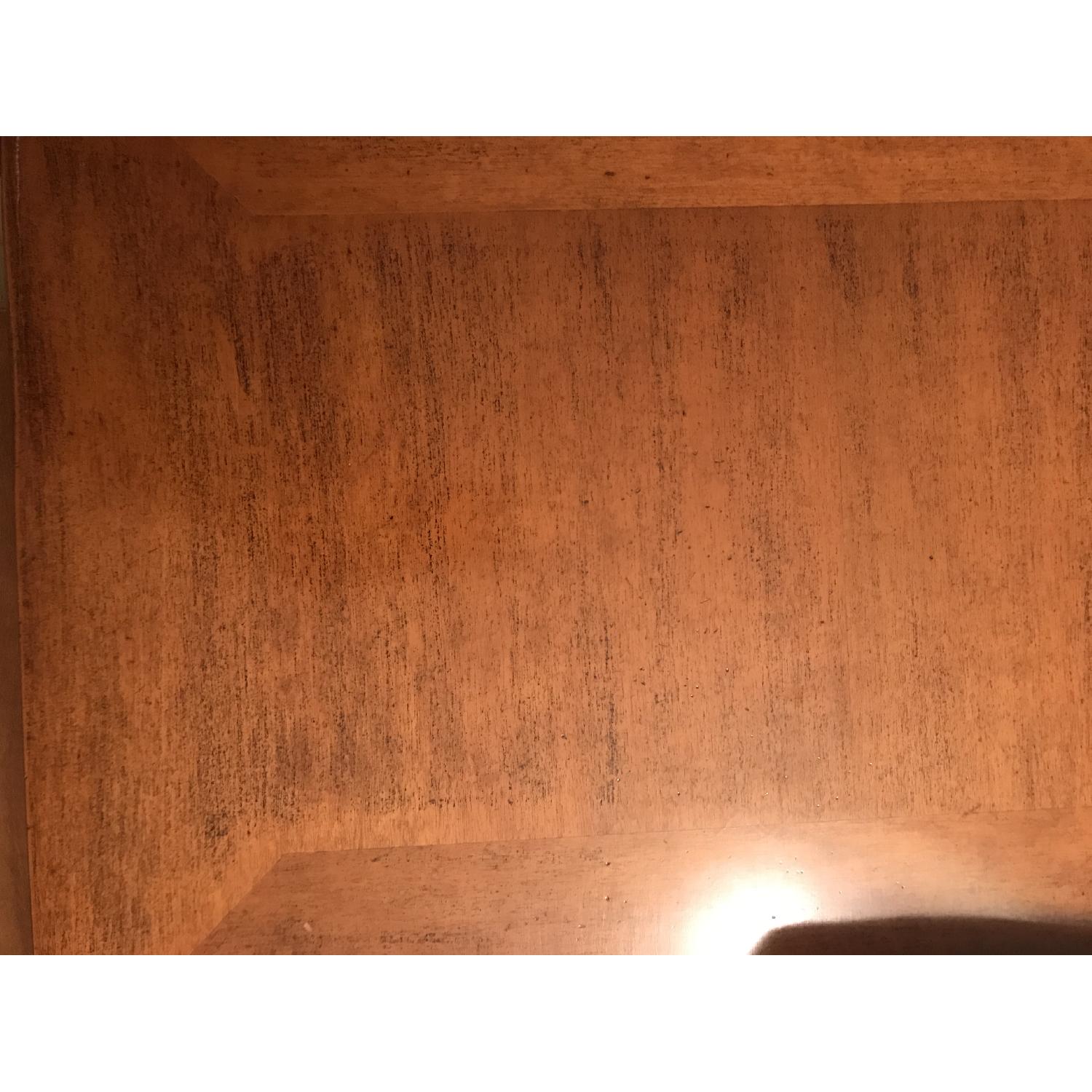 Bloomingdales Maple Table w/ 4 Grange Chairs & 2 Leaves - image-3